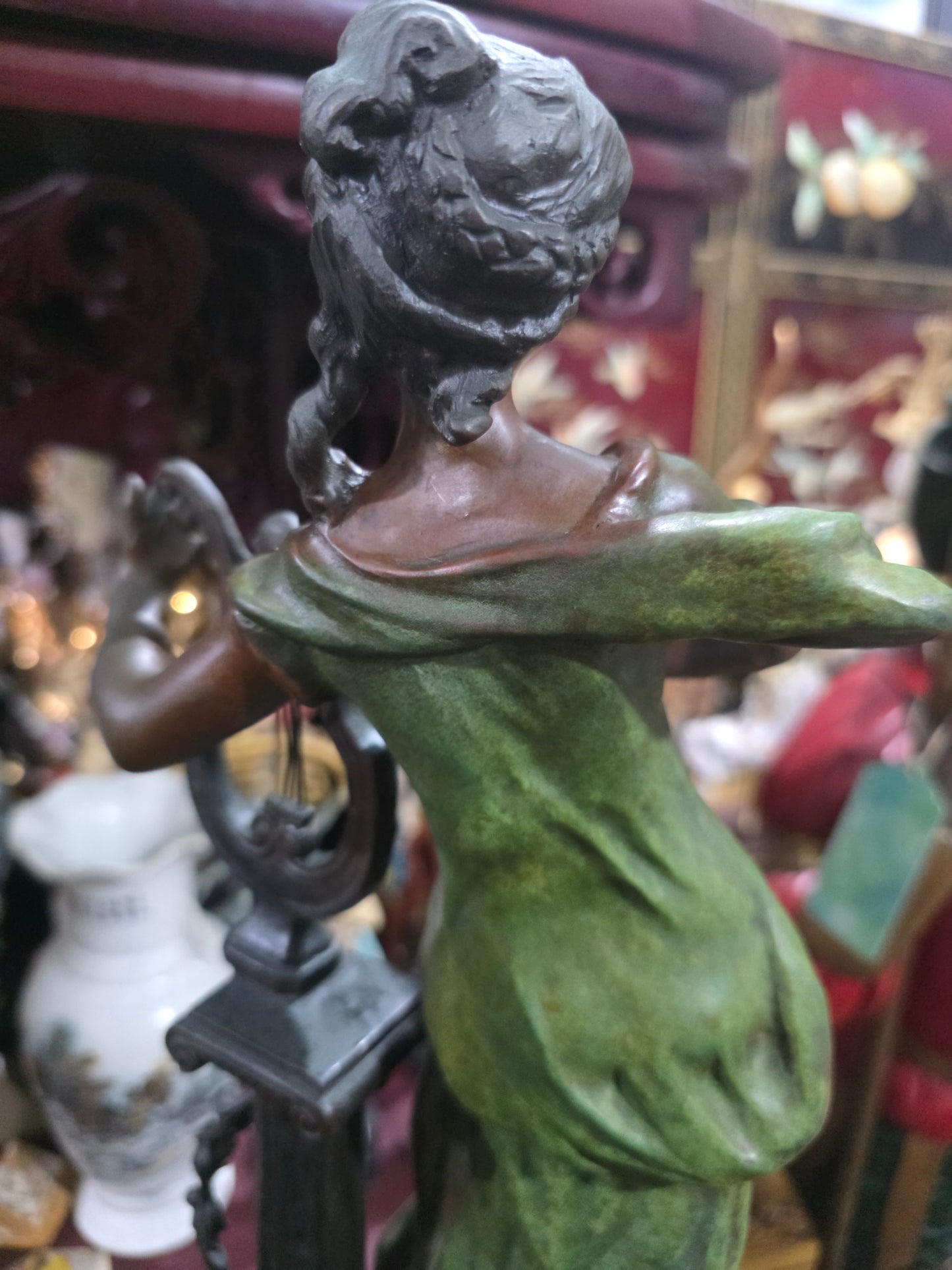 Bronze Sculpture Signed Auguste Moreau 🕊️🌿