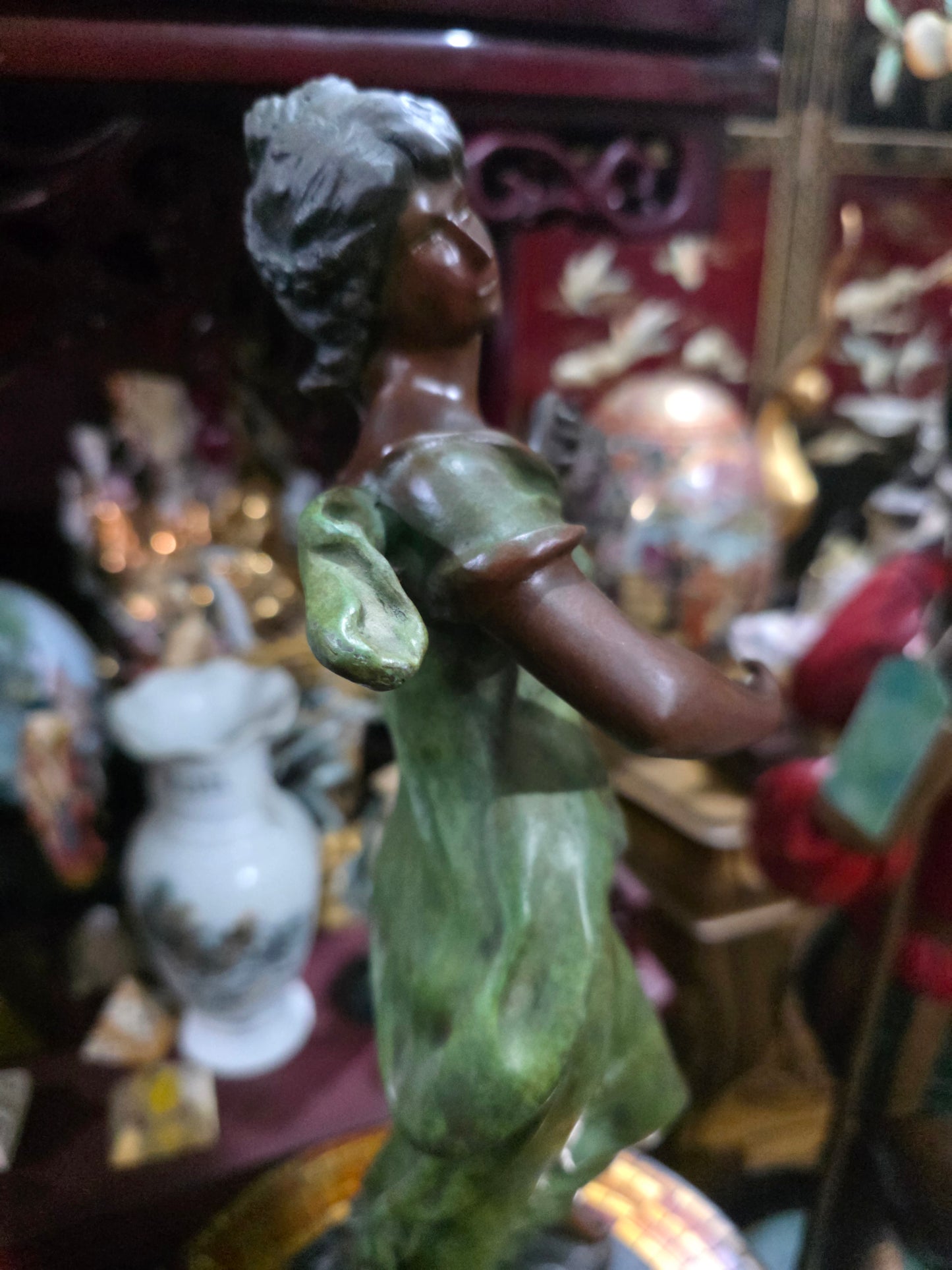 Bronze Sculpture Signed Auguste Moreau 🕊️🌿
