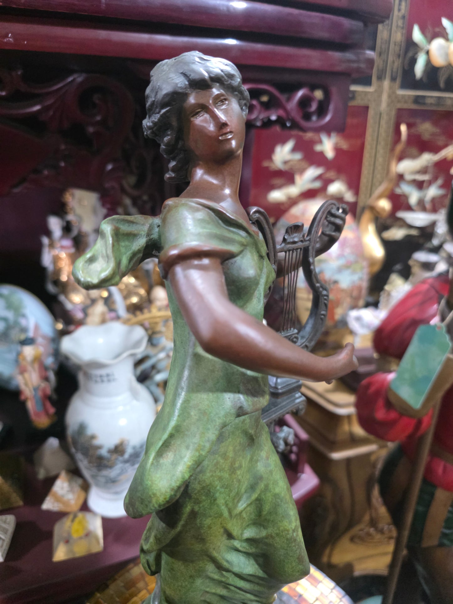 Bronze Sculpture Signed Auguste Moreau 🕊️🌿