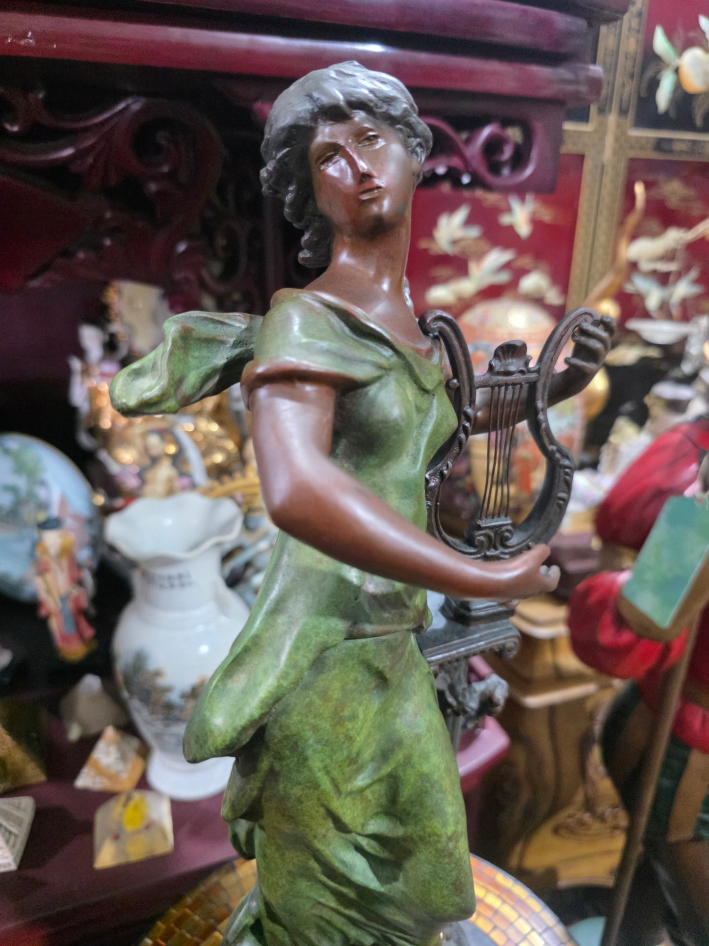 Bronze Sculpture Signed Auguste Moreau 🕊️🌿
