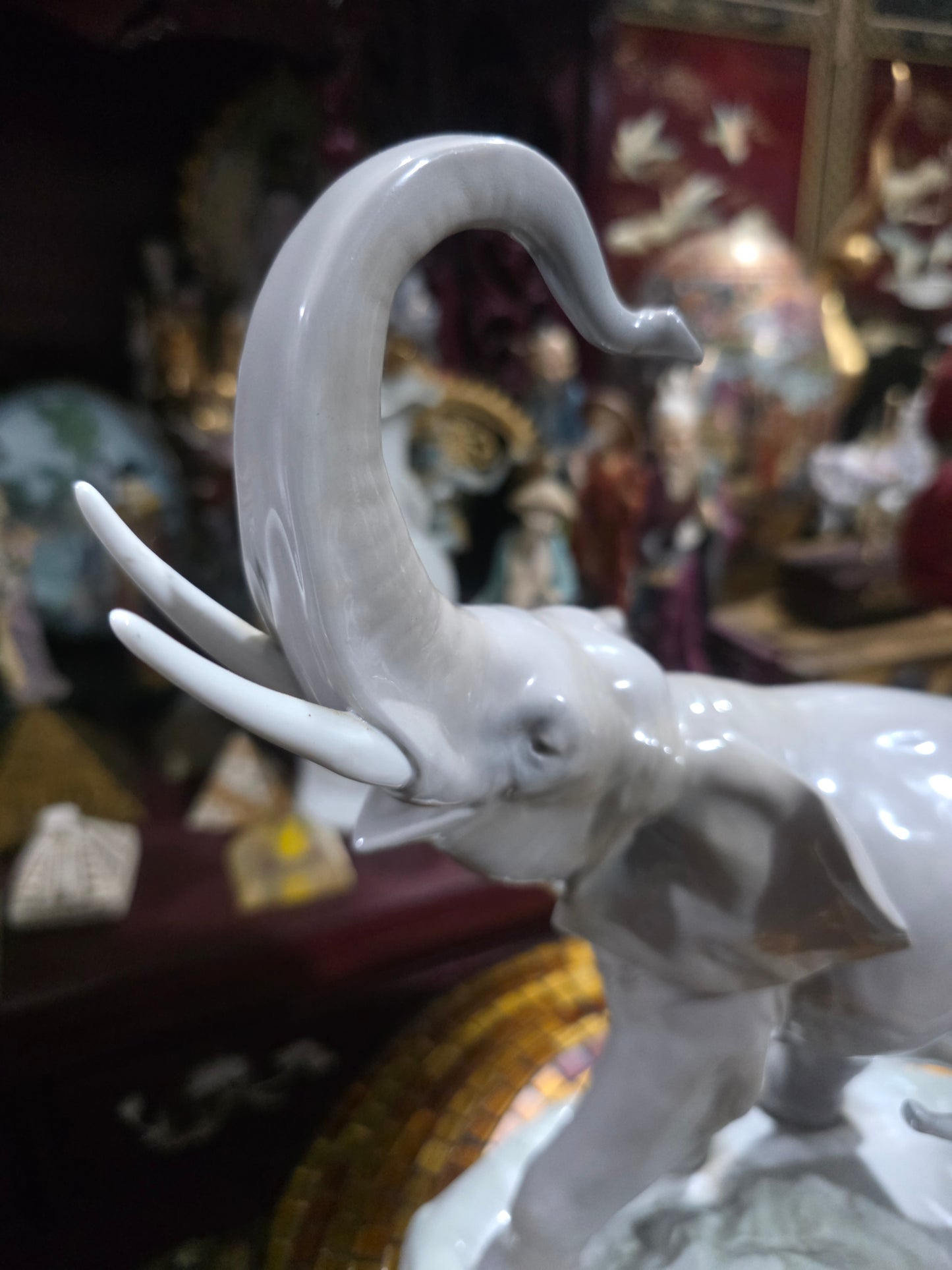 Lladró “Elephants with Calf🌿Lladro 01001151 | Release year: 1971 🐘🌿🐘