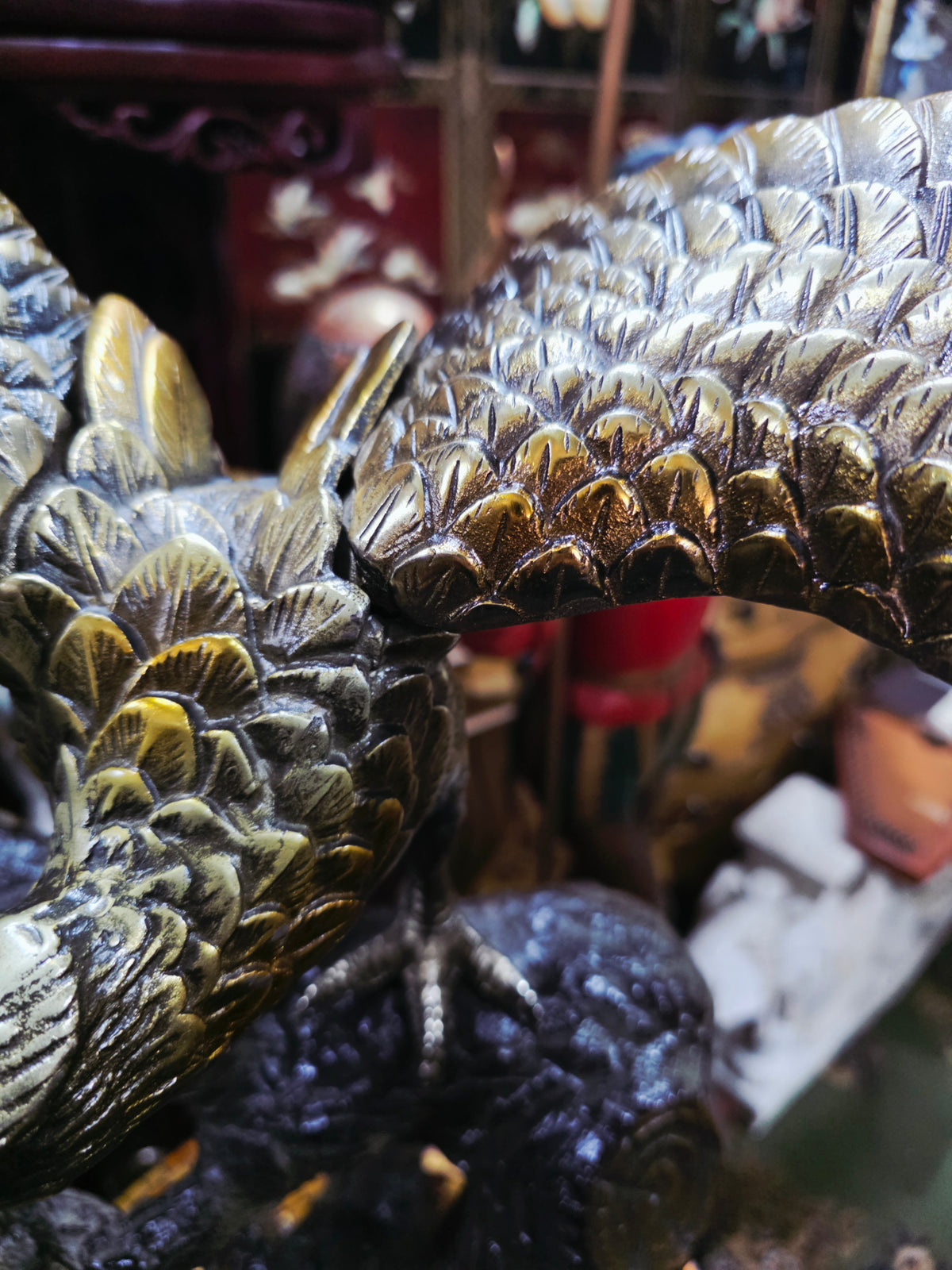 Escultura de Halcón en Metal🦅