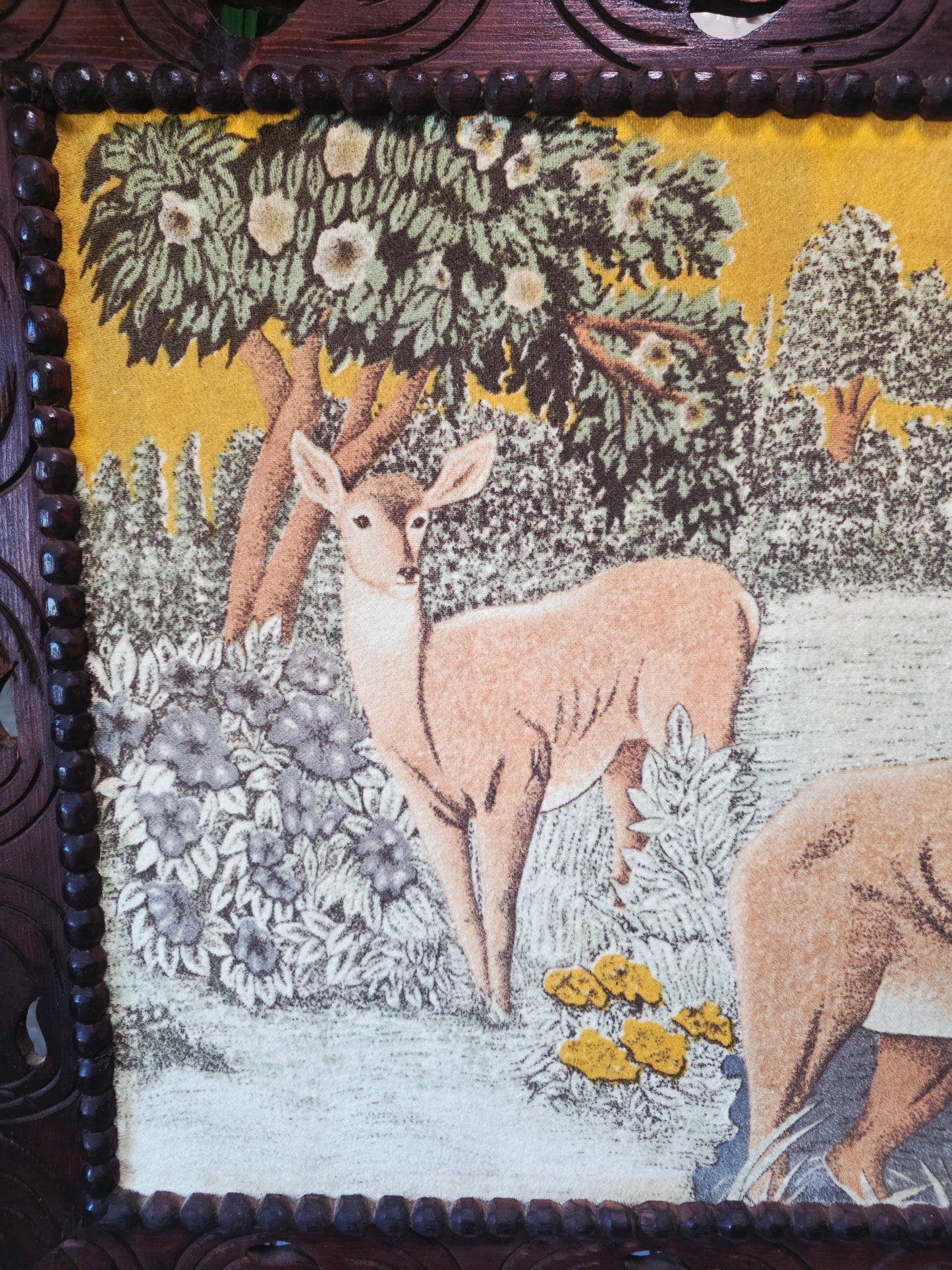 Cuadro en Tela con Escena de Venados – Naturaleza Atemporal 🌿🖌️🎨