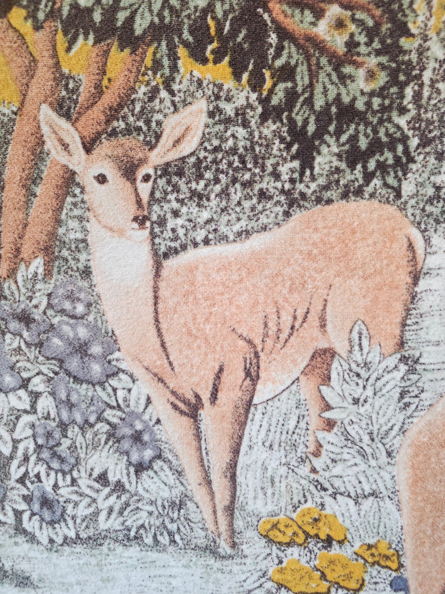 Cuadro en Tela con Escena de Venados – Naturaleza Atemporal 🌿🖌️🎨
