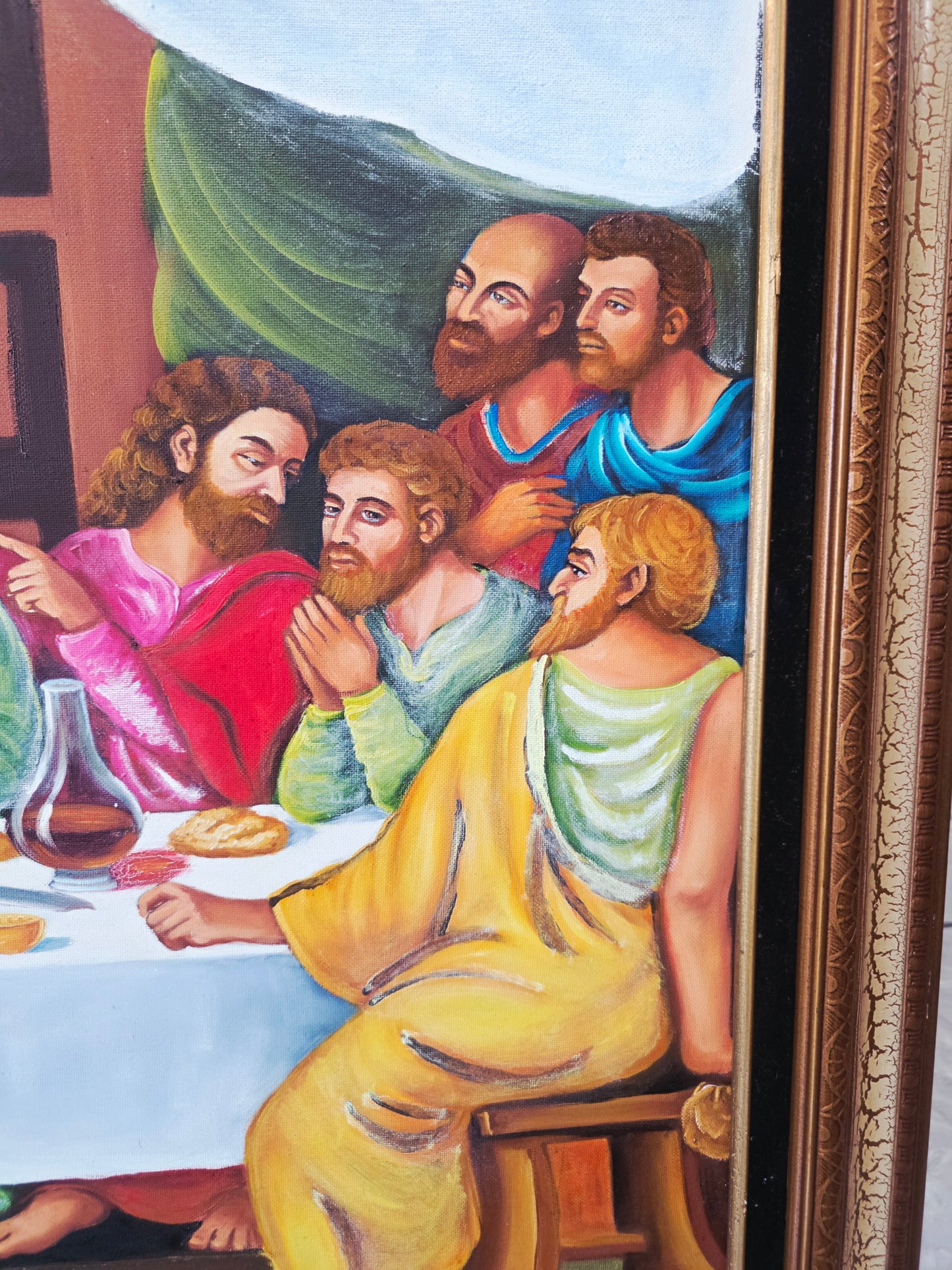 The Last Supper Oil Painting with Profound Spiritual Significance 🕊️