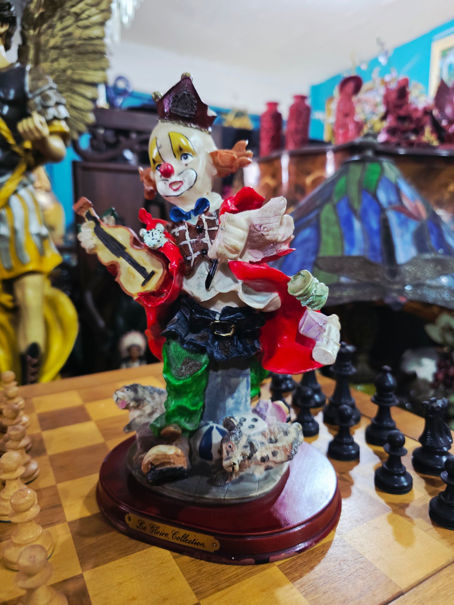 Escultura de Payasito con Violín – La Serie Collection 🎻🤡