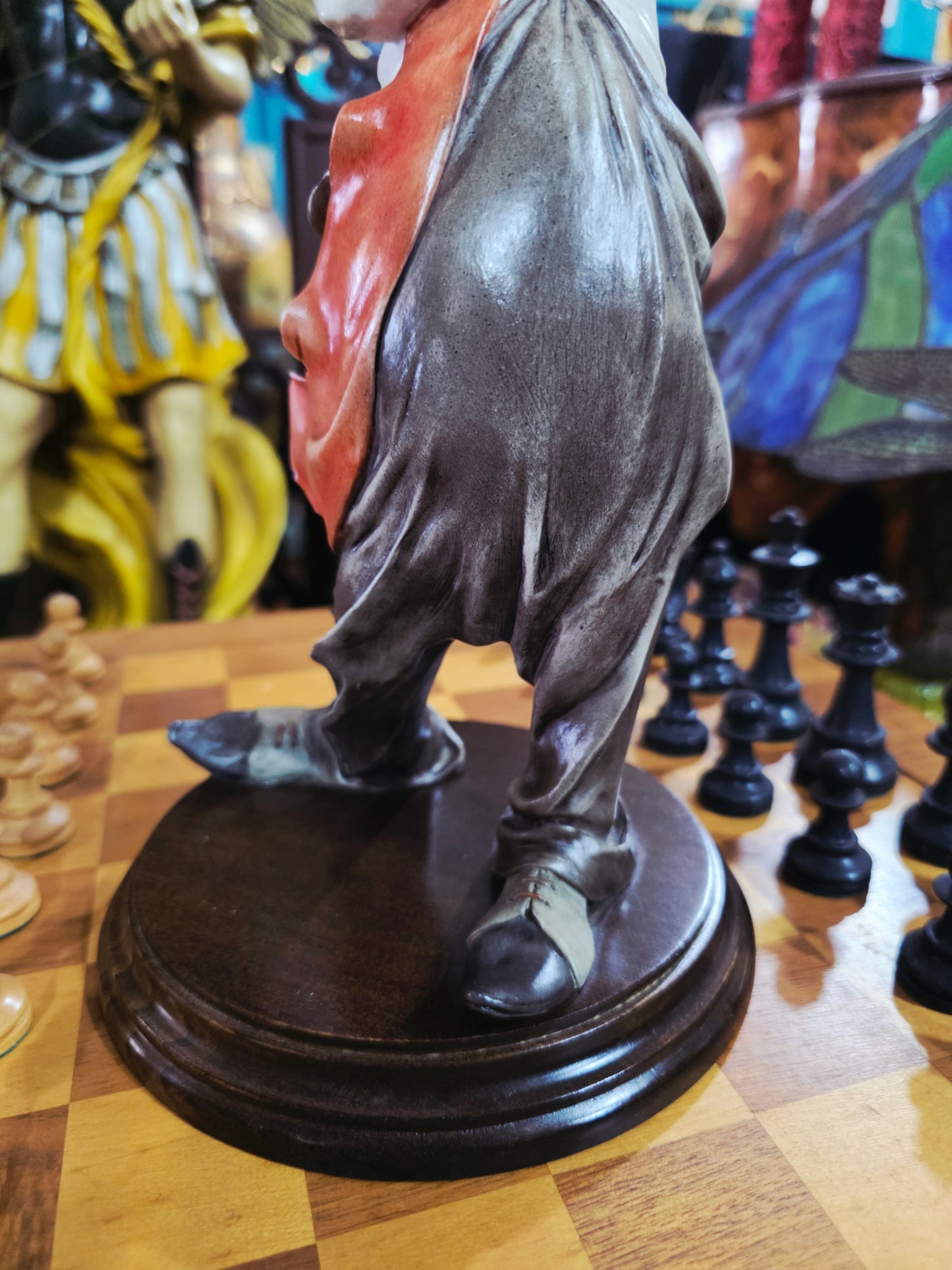 Escultura de Payasito en Cerámica Policromada 🤡🎨
