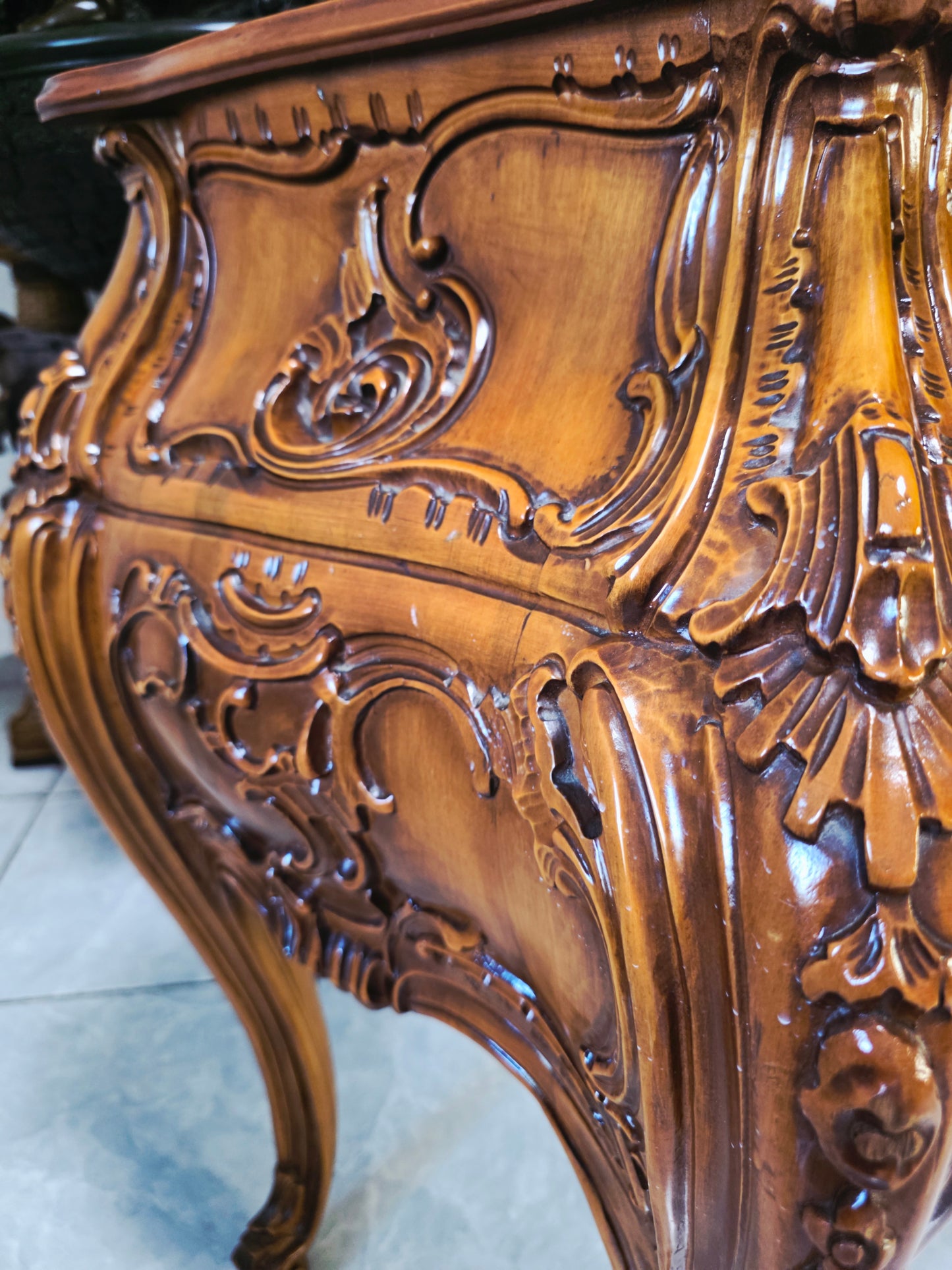 Bombe Italiano – Escultura Funcional en Madera ✨🇮🇹