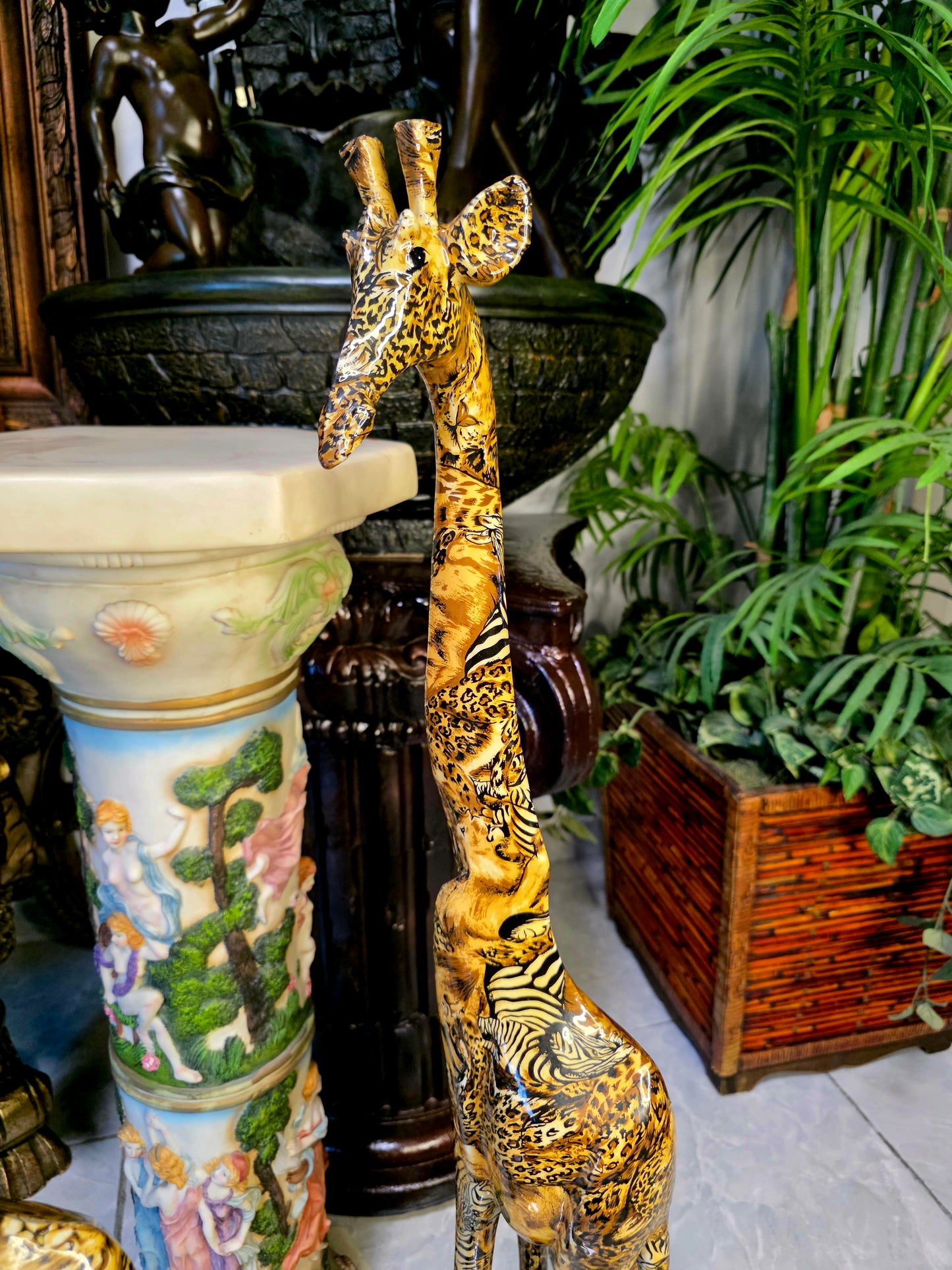 Jirafas Decorativas – Elegancia Exotica 🦒🌿🦒