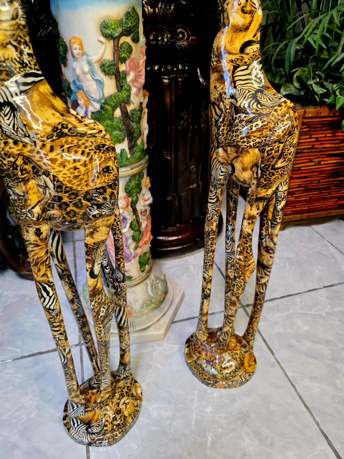 Jirafas Decorativas – Elegancia Exotica 🦒🌿🦒