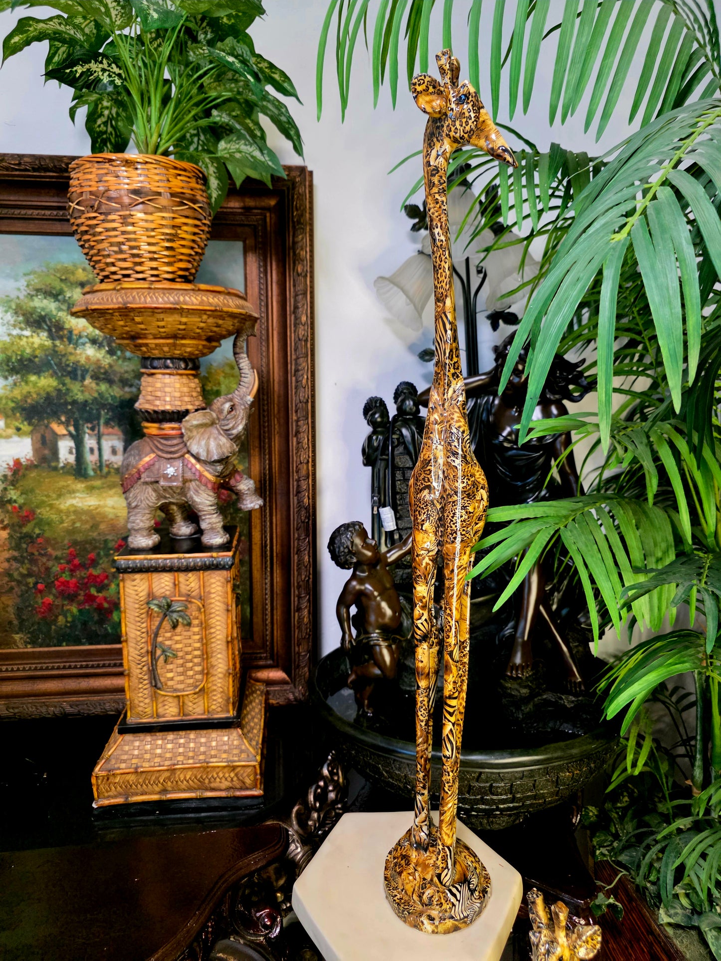 Jirafas Decorativas – Elegancia Exotica 🦒🌿🦒
