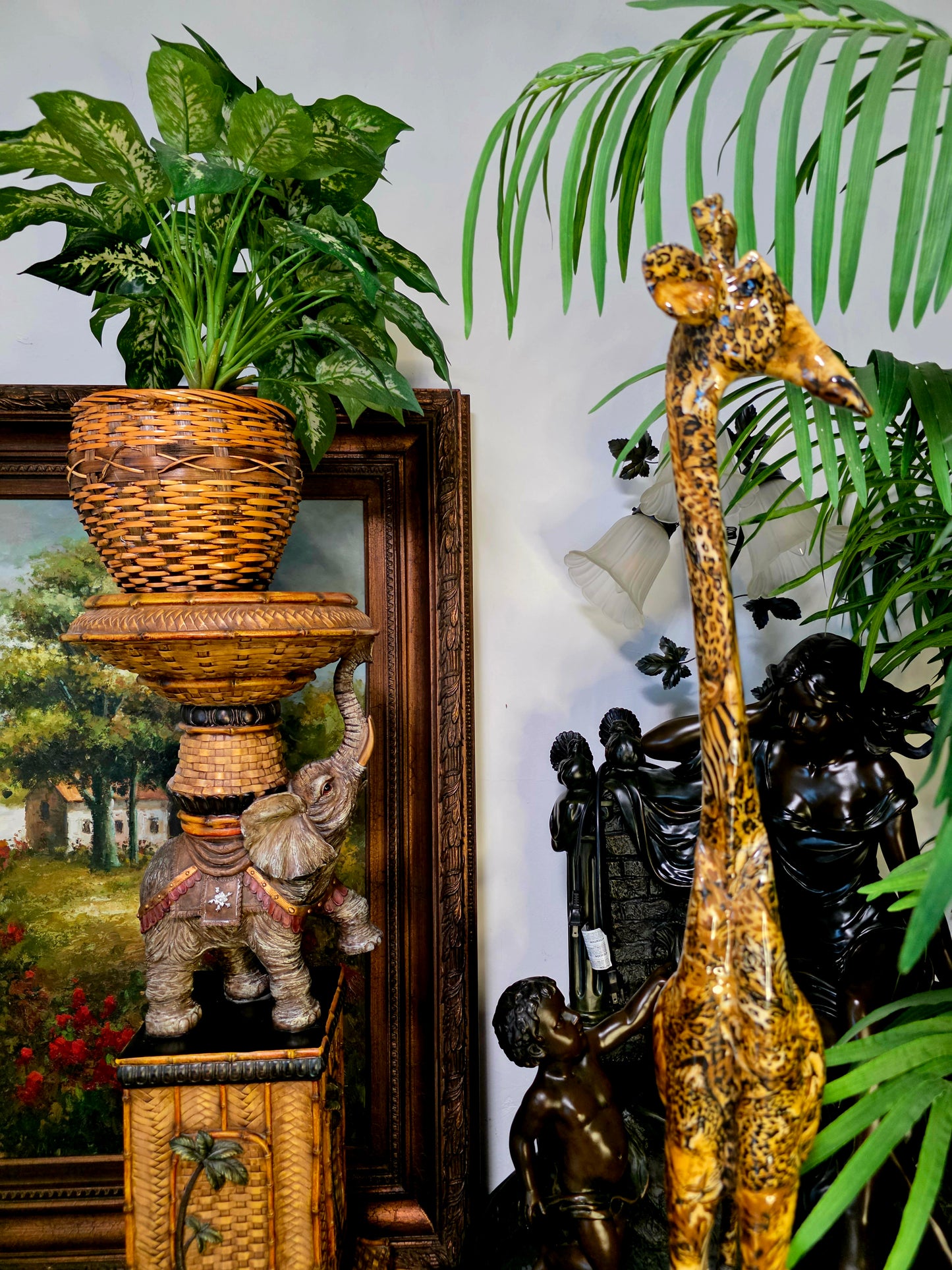 Jirafas Decorativas – Elegancia Exotica 🦒🌿🦒