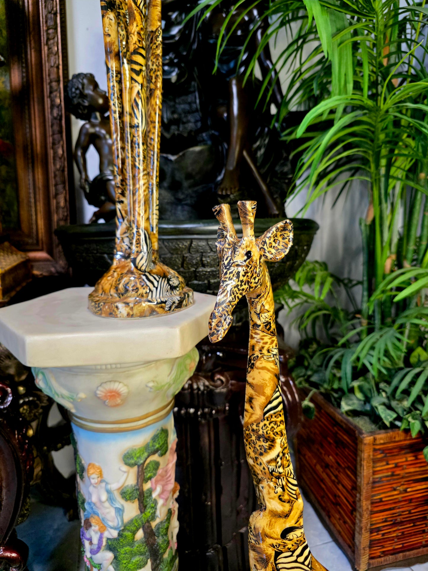 Jirafas Decorativas – Elegancia Exotica 🦒🌿🦒