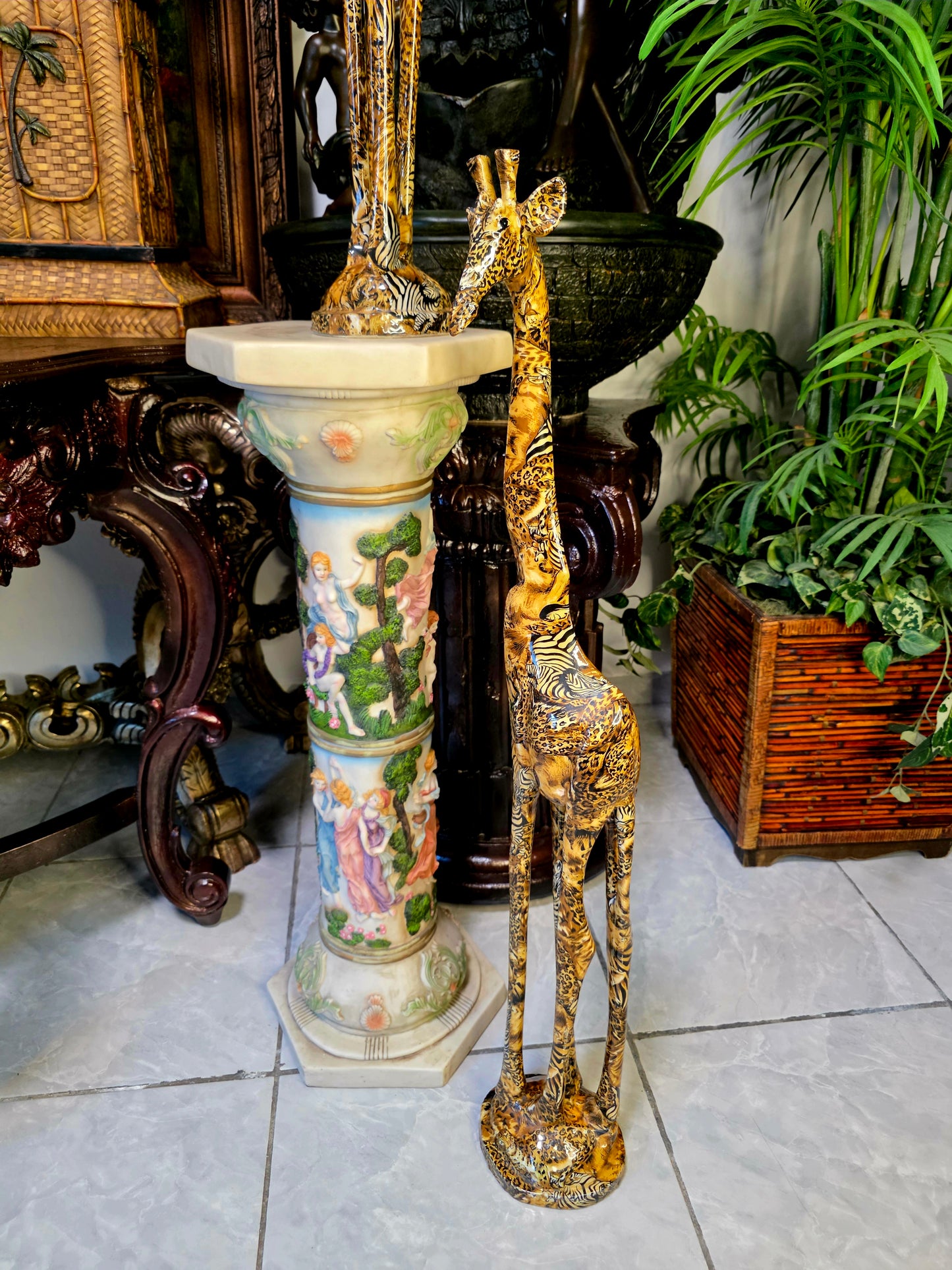 Jirafas Decorativas – Elegancia Exotica 🦒🌿🦒