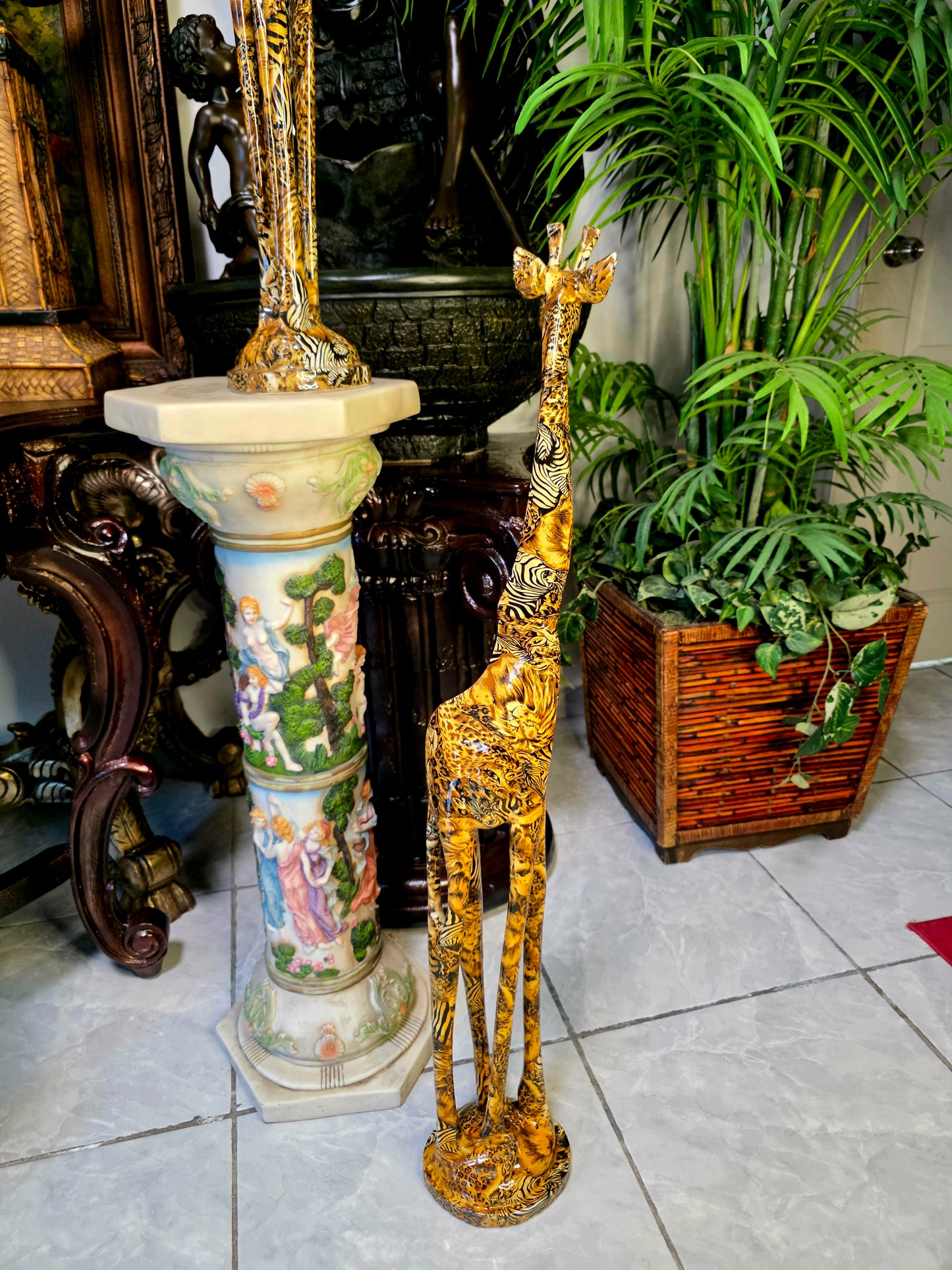 Jirafas Decorativas – Elegancia Exotica 🦒🌿🦒
