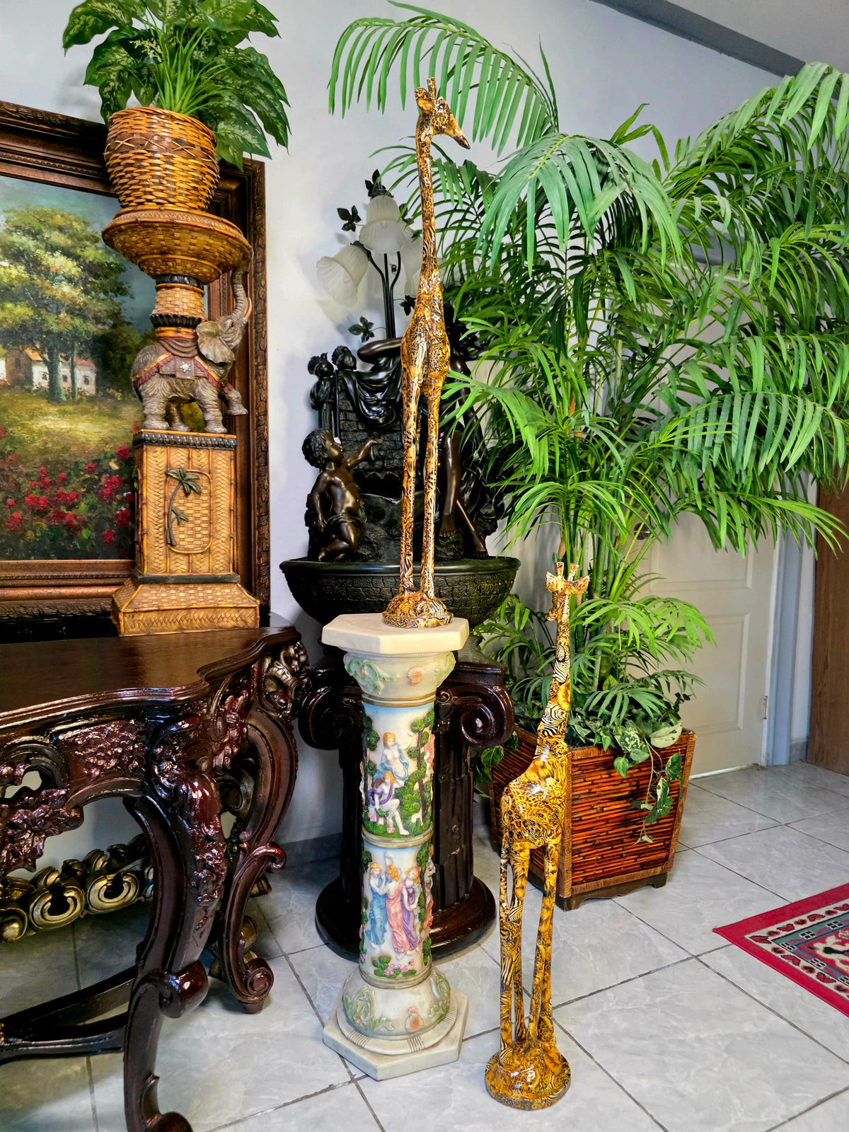 Jirafas Decorativas – Elegancia Exotica 🦒🌿🦒