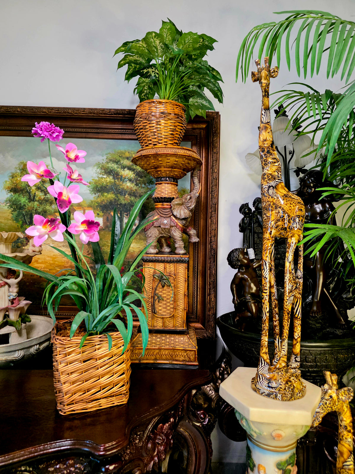 Jirafas Decorativas – Elegancia Exotica 🦒🌿🦒