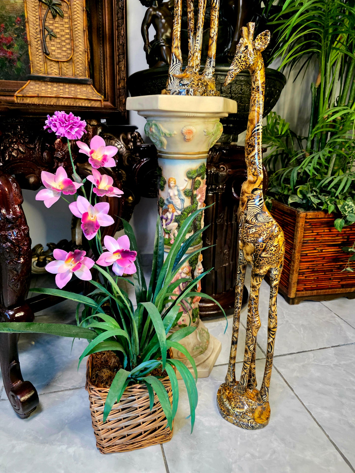 Jirafas Decorativas – Elegancia Exotica 🦒🌿🦒