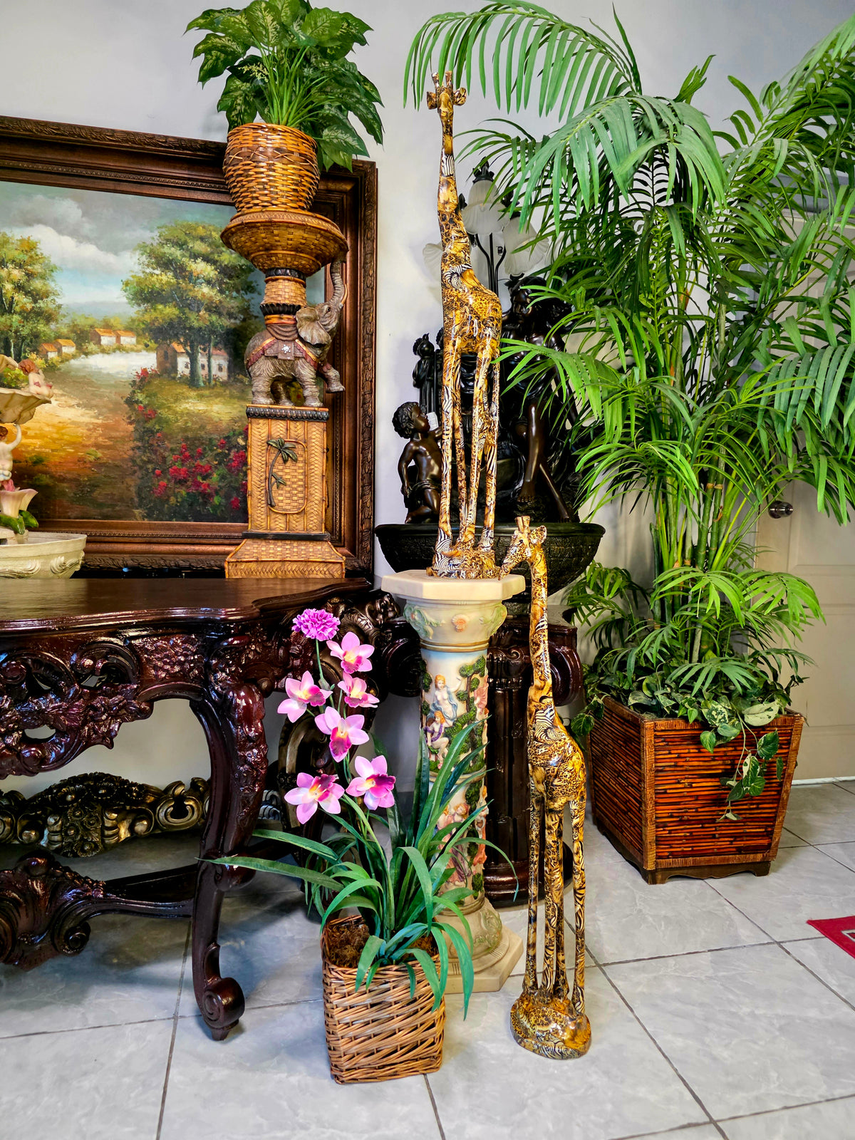 Jirafas Decorativas – Elegancia Exotica 🦒🌿🦒