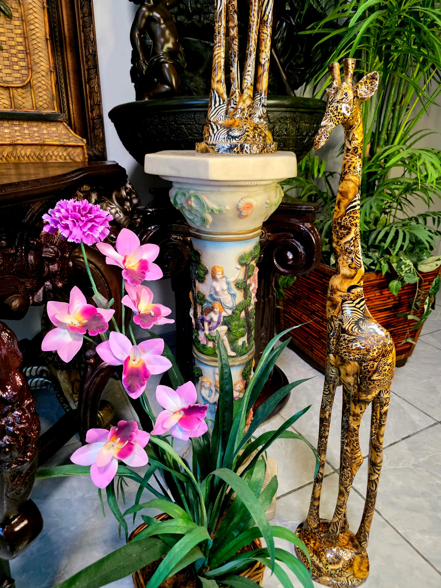 Jirafas Decorativas – Elegancia Exotica 🦒🌿🦒