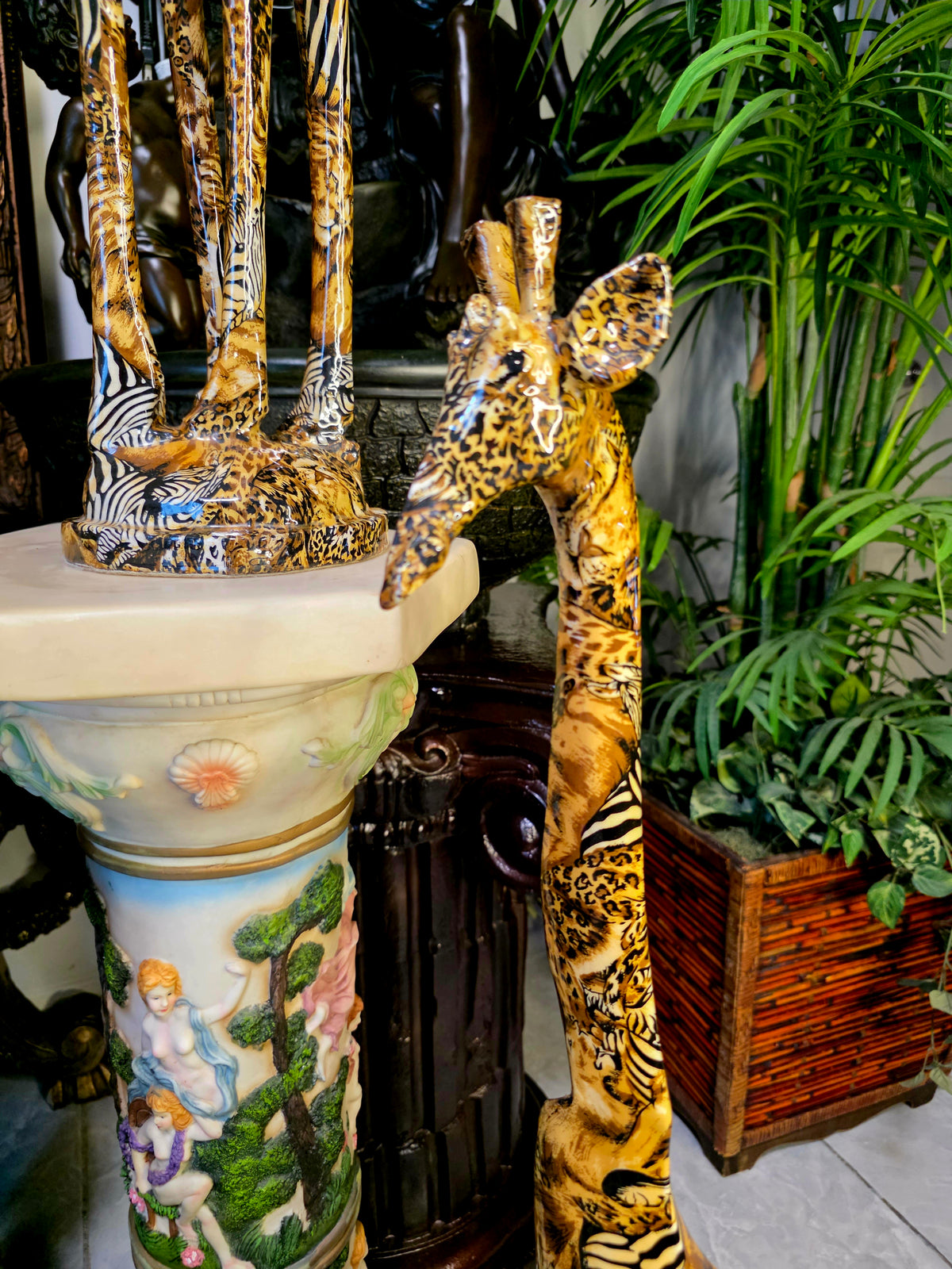 Jirafas Decorativas – Elegancia Exotica 🦒🌿🦒