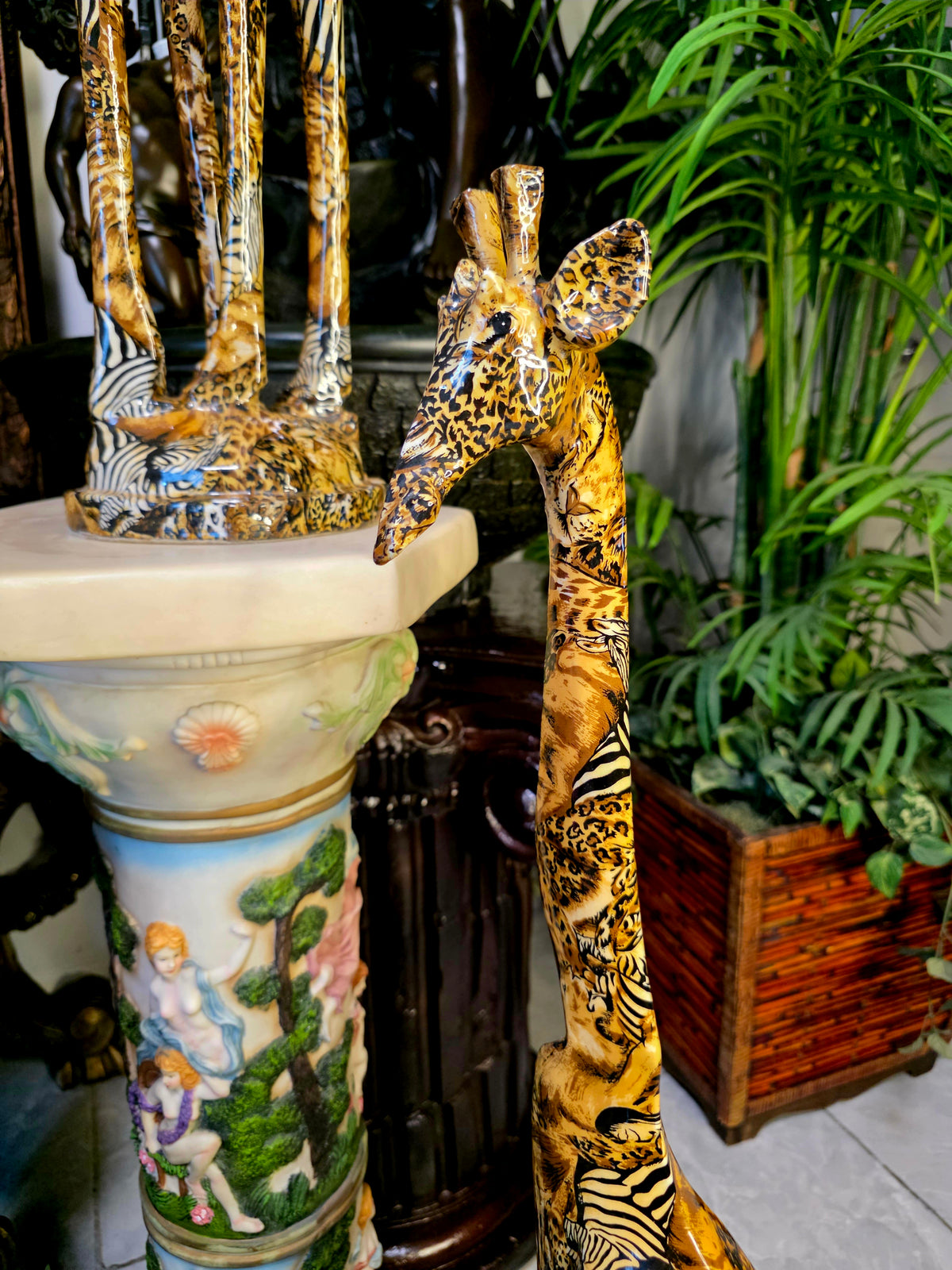 Jirafas Decorativas – Elegancia Exotica 🦒🌿🦒
