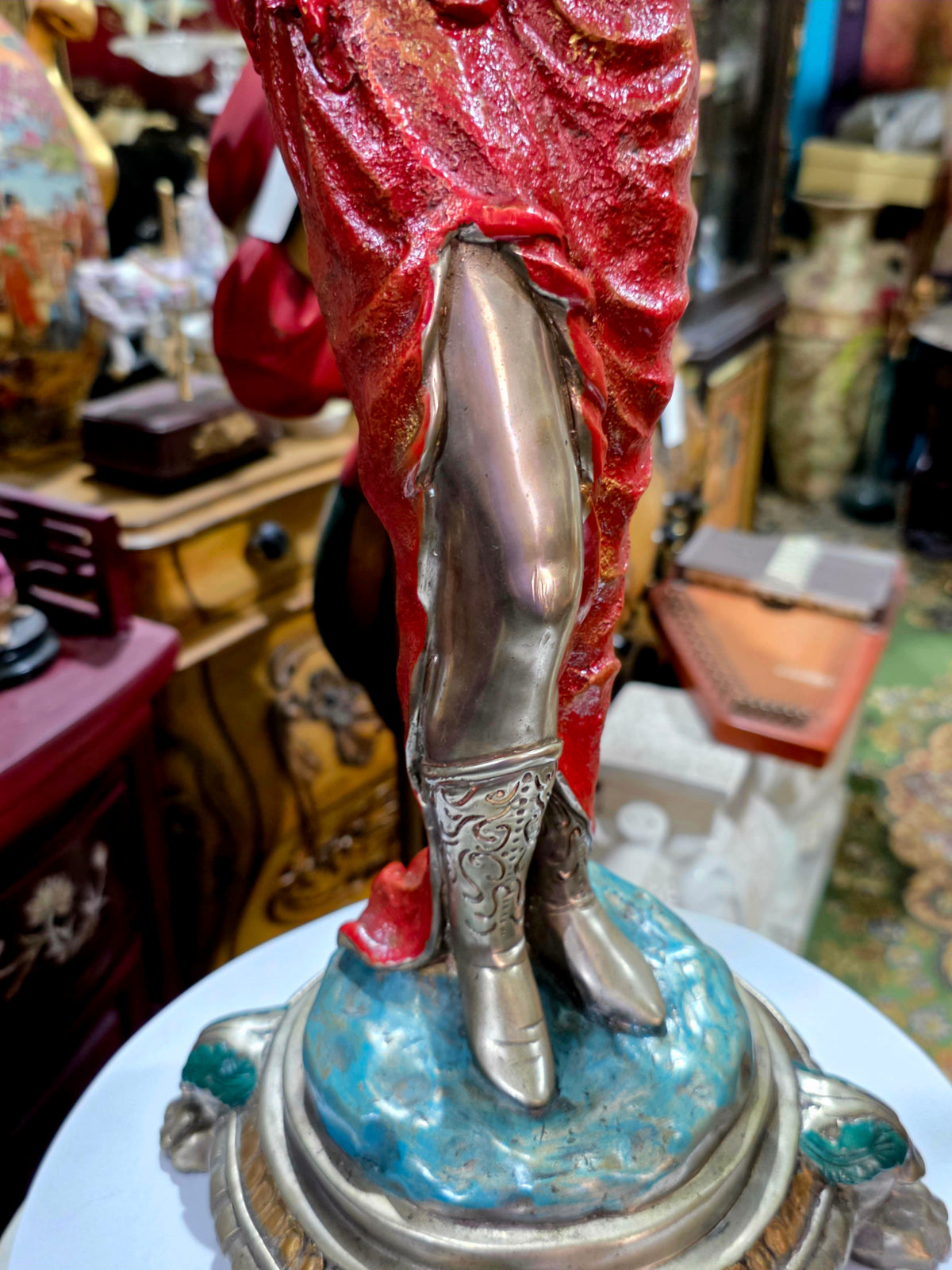 Exceptional Pair of Napoleon III Sculptural Candelabras ✨🏛️