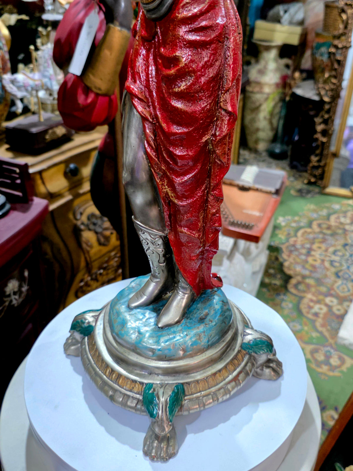 Exceptional Pair of Napoleon III Sculptural Candelabras ✨🏛️