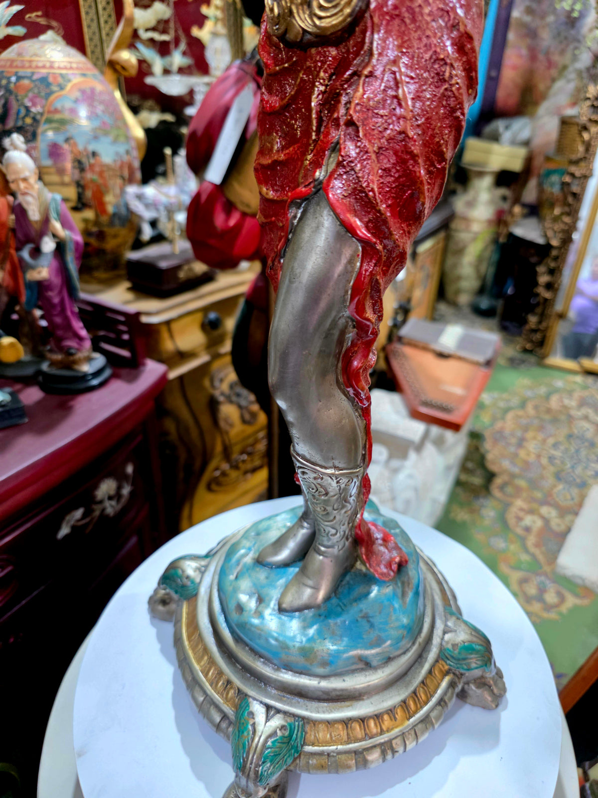 Exceptional Pair of Napoleon III Sculptural Candelabras ✨🏛️