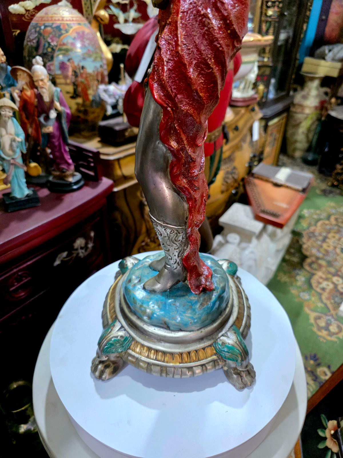 Exceptional Pair of Napoleon III Sculptural Candelabras ✨🏛️