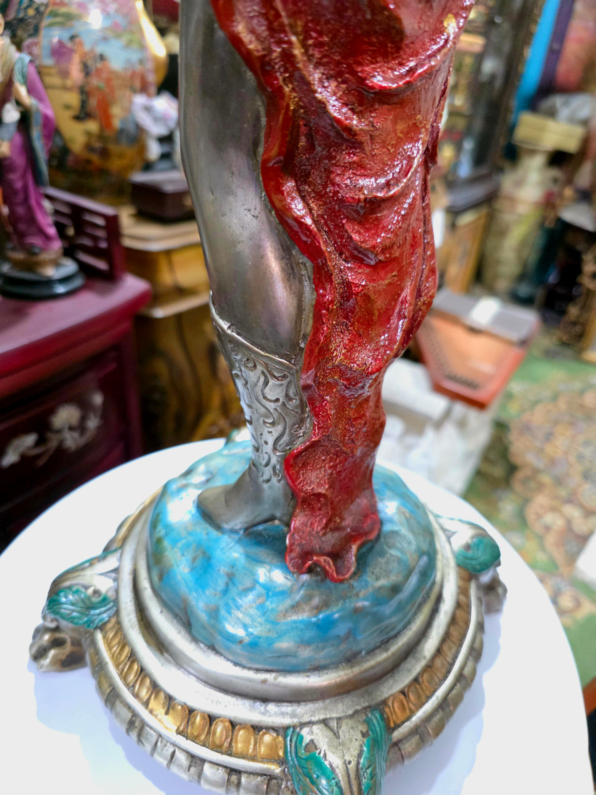 Exceptional Pair of Napoleon III Sculptural Candelabras ✨🏛️