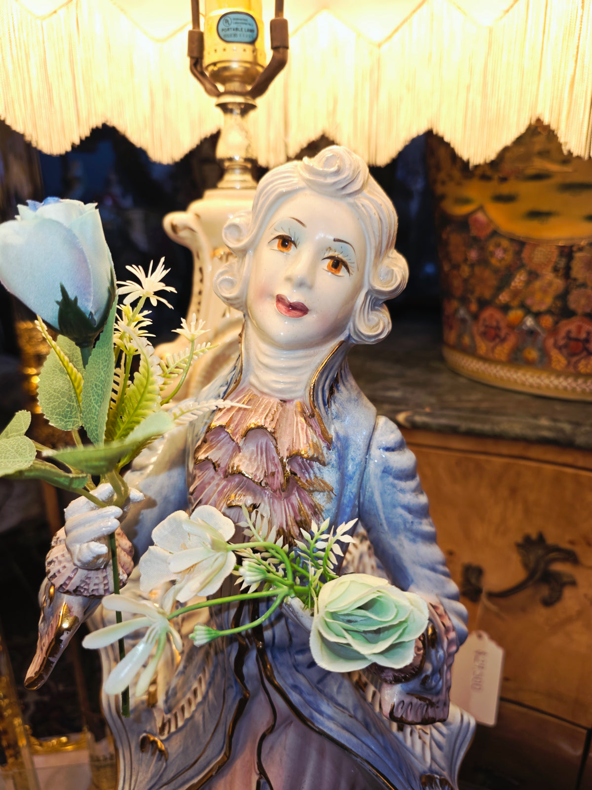 Lamparas Italianas Capodimonte de Porcelana Fina ✨🌹