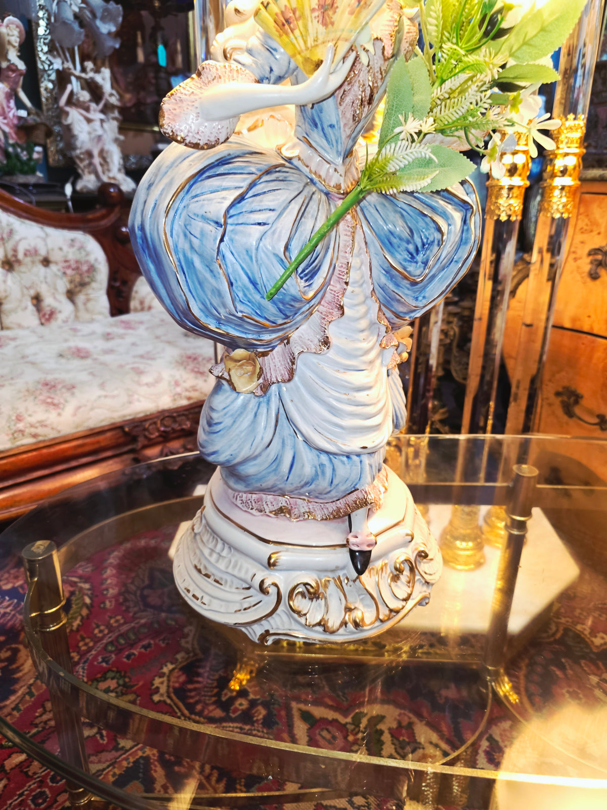 Lamparas Italianas Capodimonte de Porcelana Fina ✨🌹