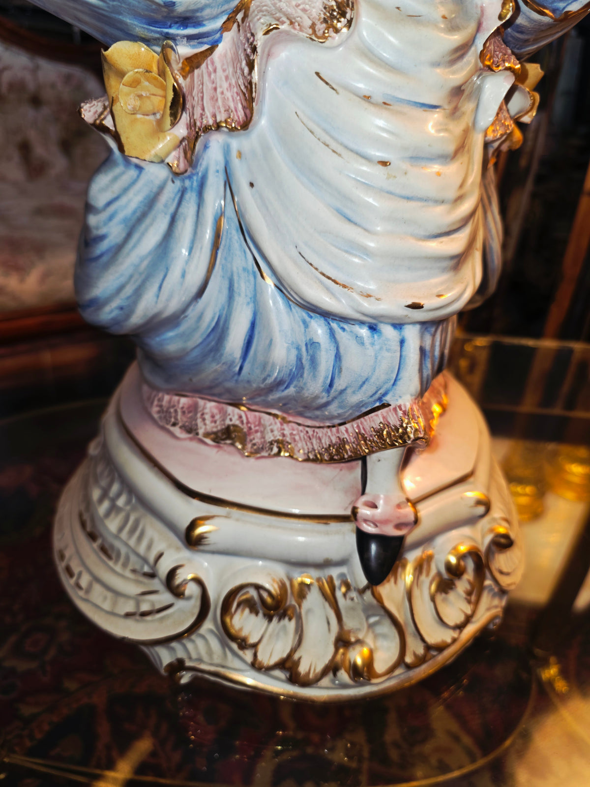 Lamparas Italianas Capodimonte de Porcelana Fina ✨🌹