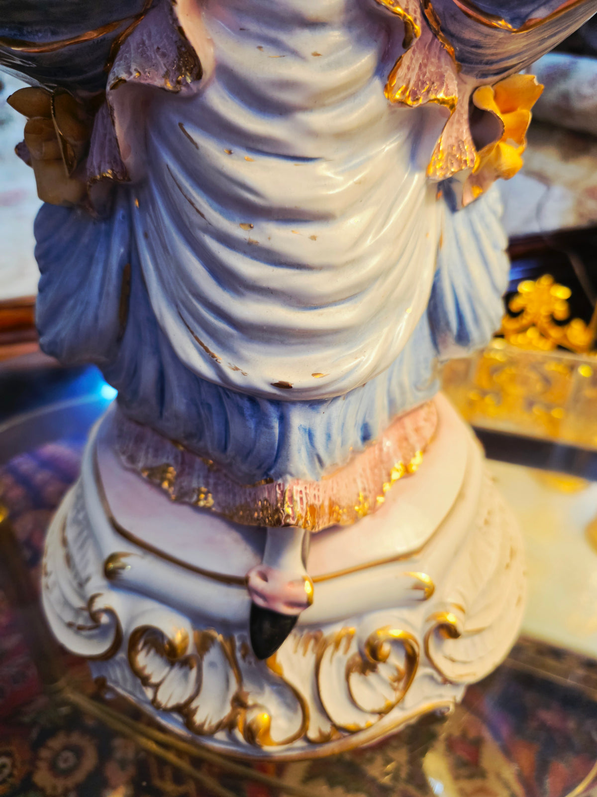 Lamparas Italianas Capodimonte de Porcelana Fina ✨🌹