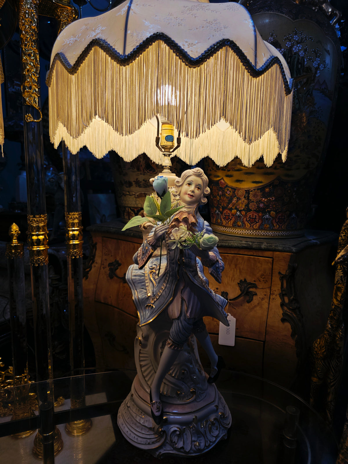 Lamparas Italianas Capodimonte de Porcelana Fina ✨🌹