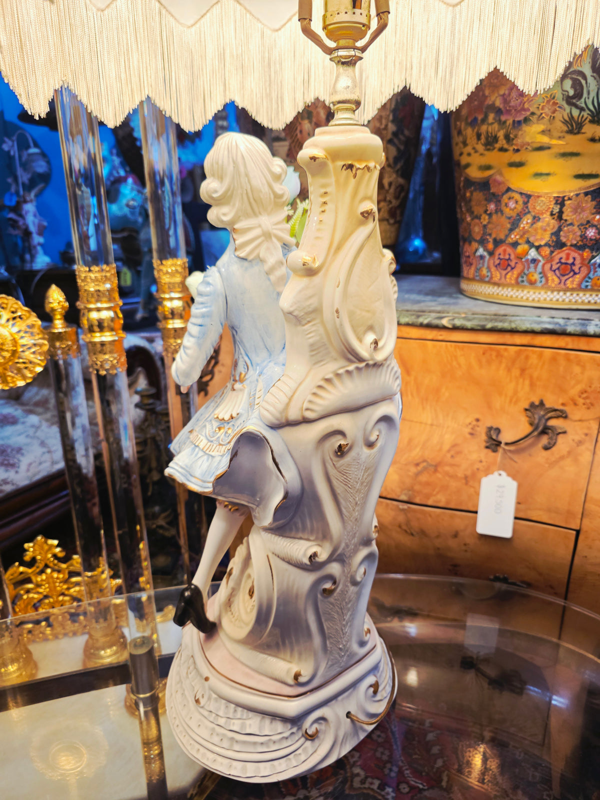 Lamparas Italianas Capodimonte de Porcelana Fina ✨🌹
