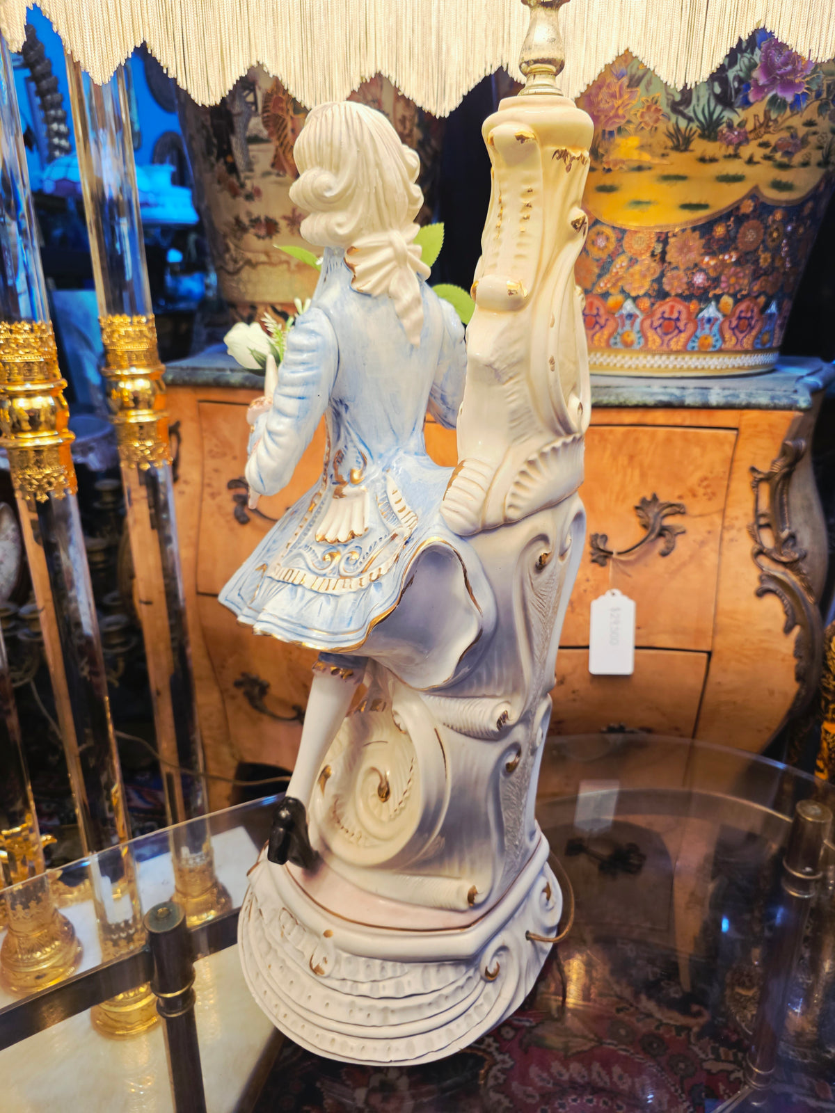 Lamparas Italianas Capodimonte de Porcelana Fina ✨🌹