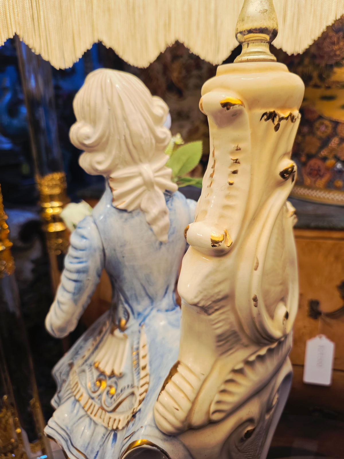 Lamparas Italianas Capodimonte de Porcelana Fina ✨🌹