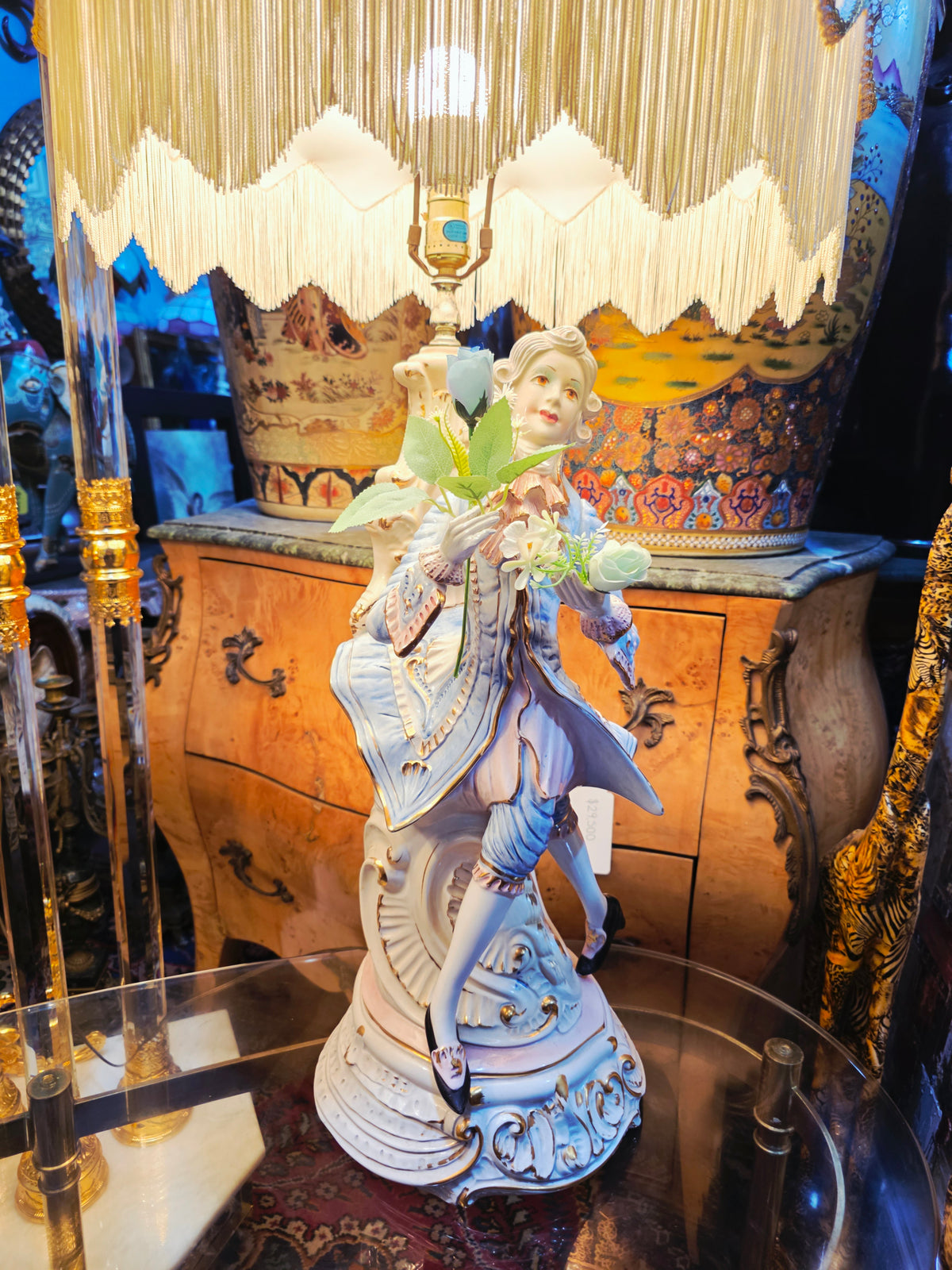 Lamparas Italianas Capodimonte de Porcelana Fina ✨🌹