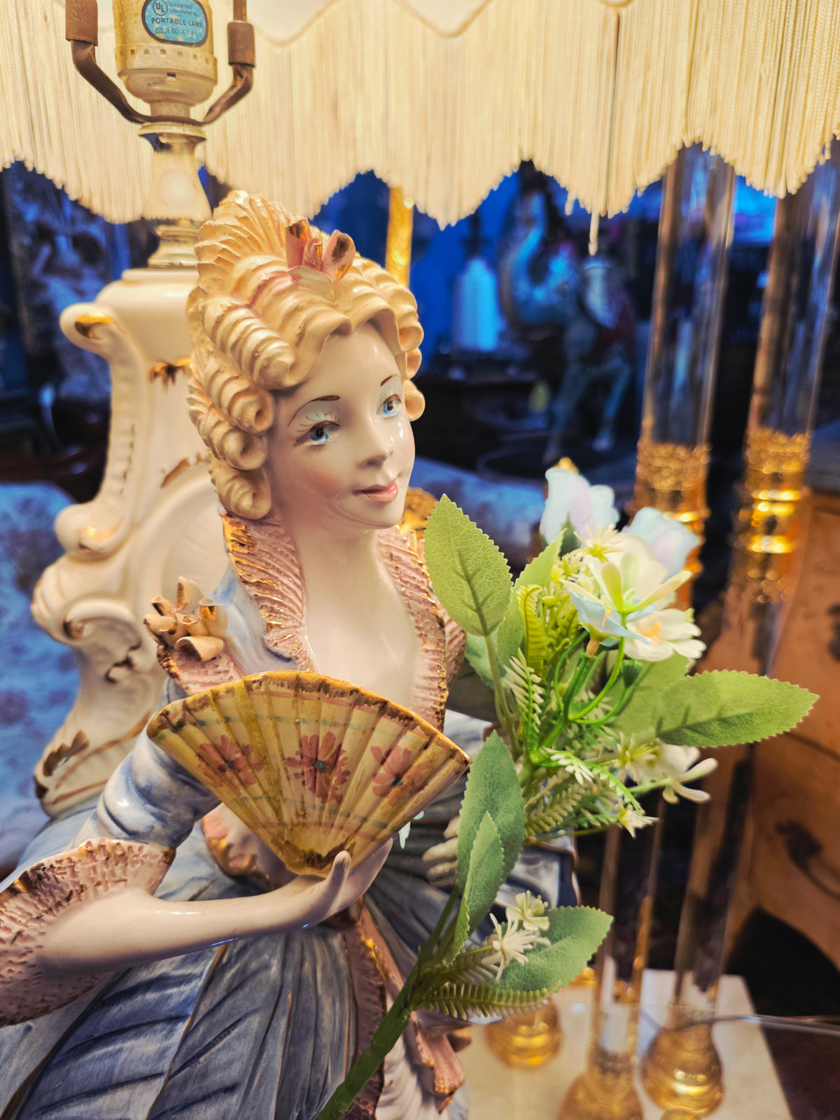 Lamparas Italianas Capodimonte de Porcelana Fina ✨🌹