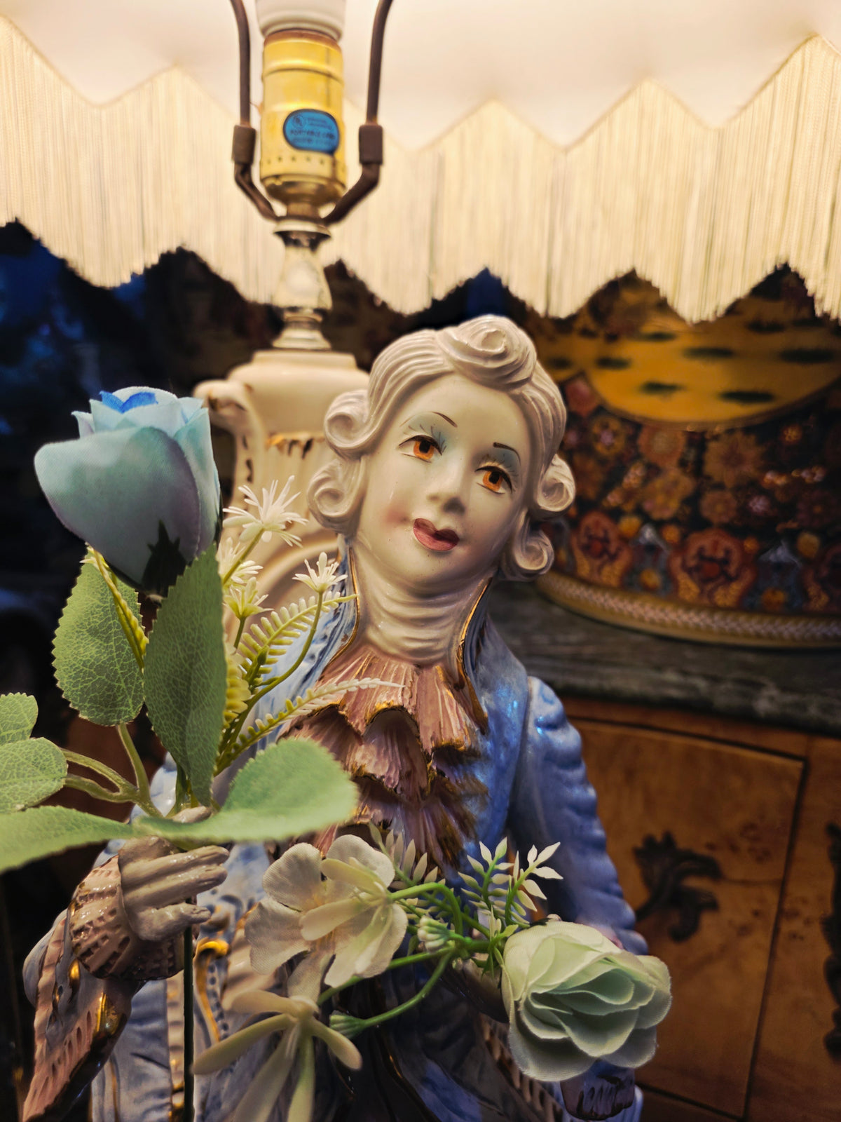 Lamparas Italianas Capodimonte de Porcelana Fina ✨🌹