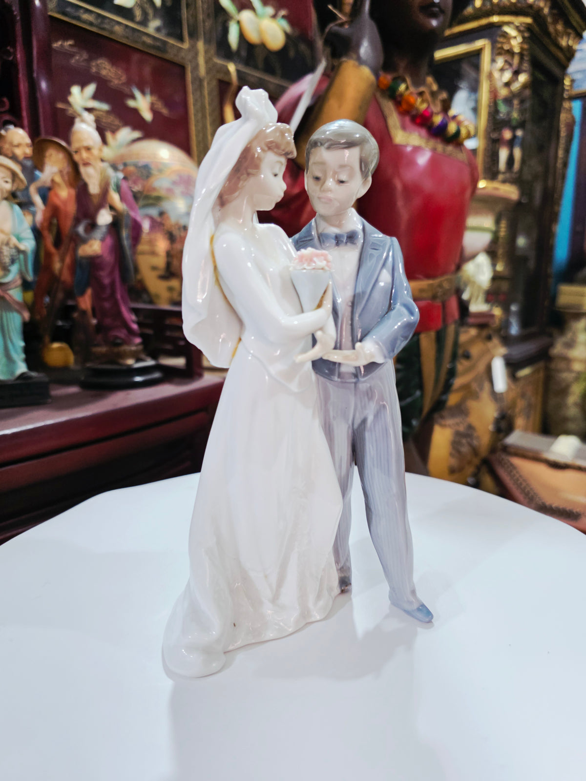 Lladró sculpture "Bride and Groom" #5885 ✨🏛️