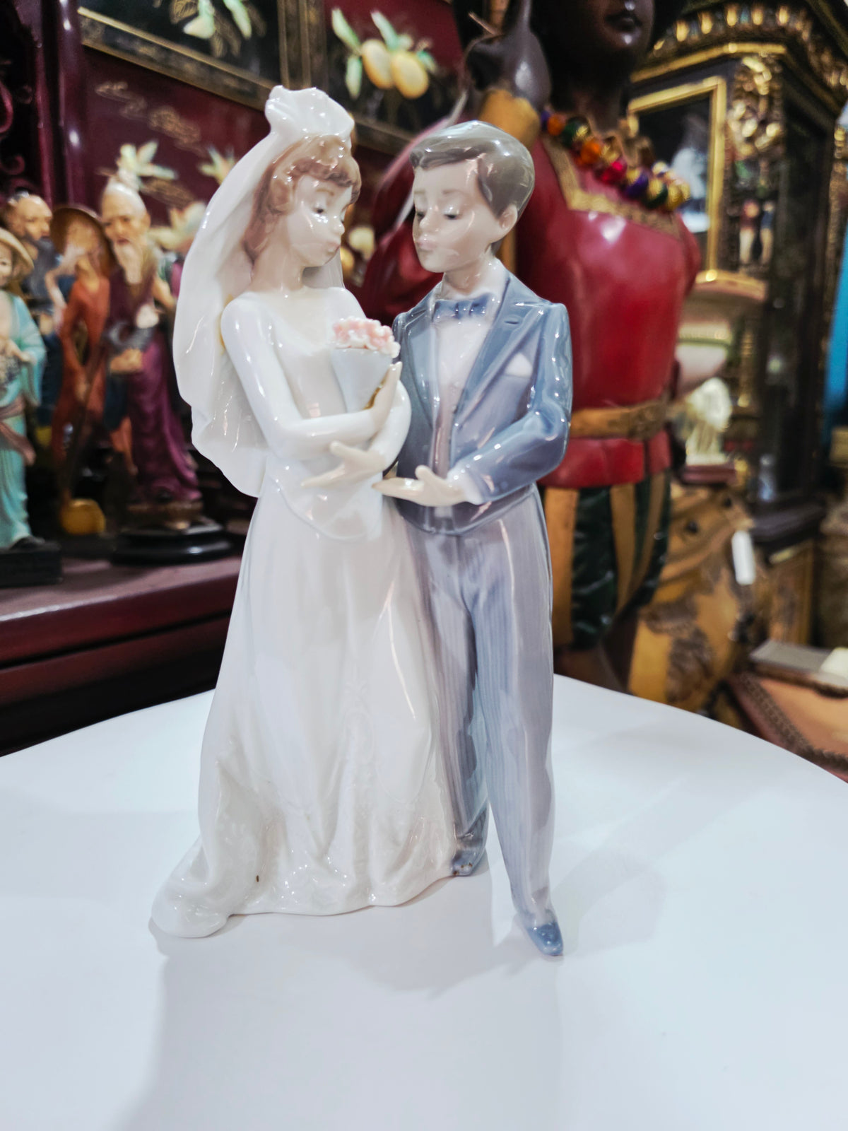 Lladró sculpture "Bride and Groom" #5885 ✨🏛️