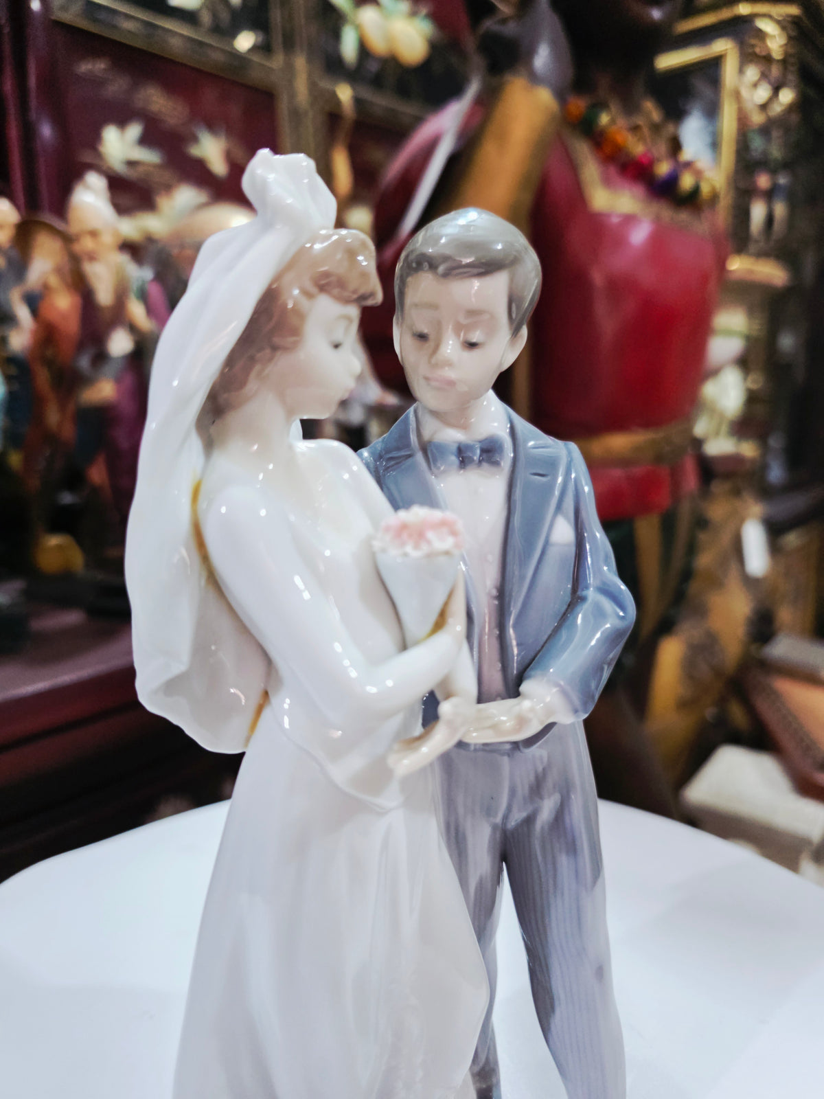 Lladró sculpture "Bride and Groom" #5885 ✨🏛️