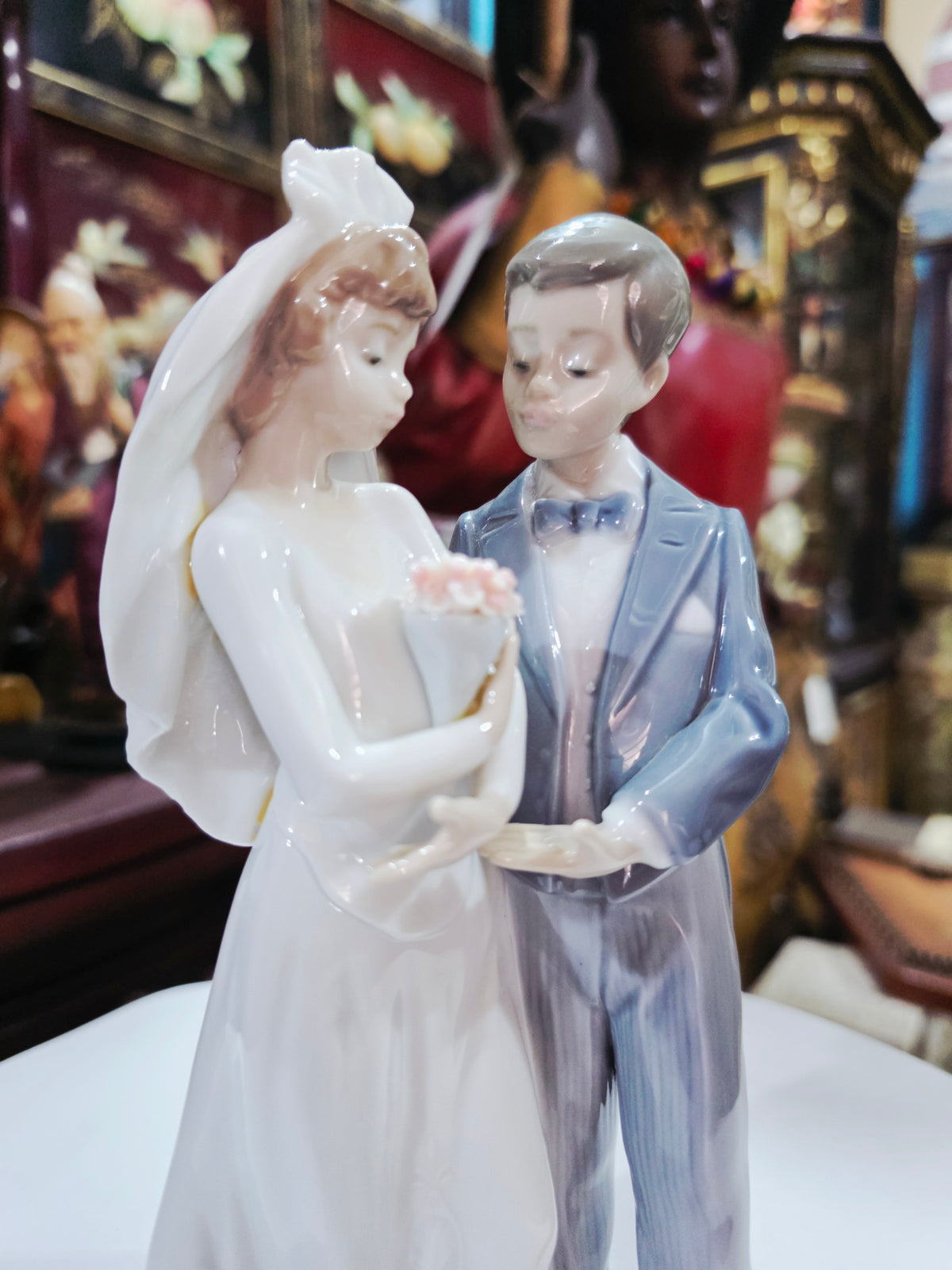 Lladró sculpture "Bride and Groom" #5885 ✨🏛️