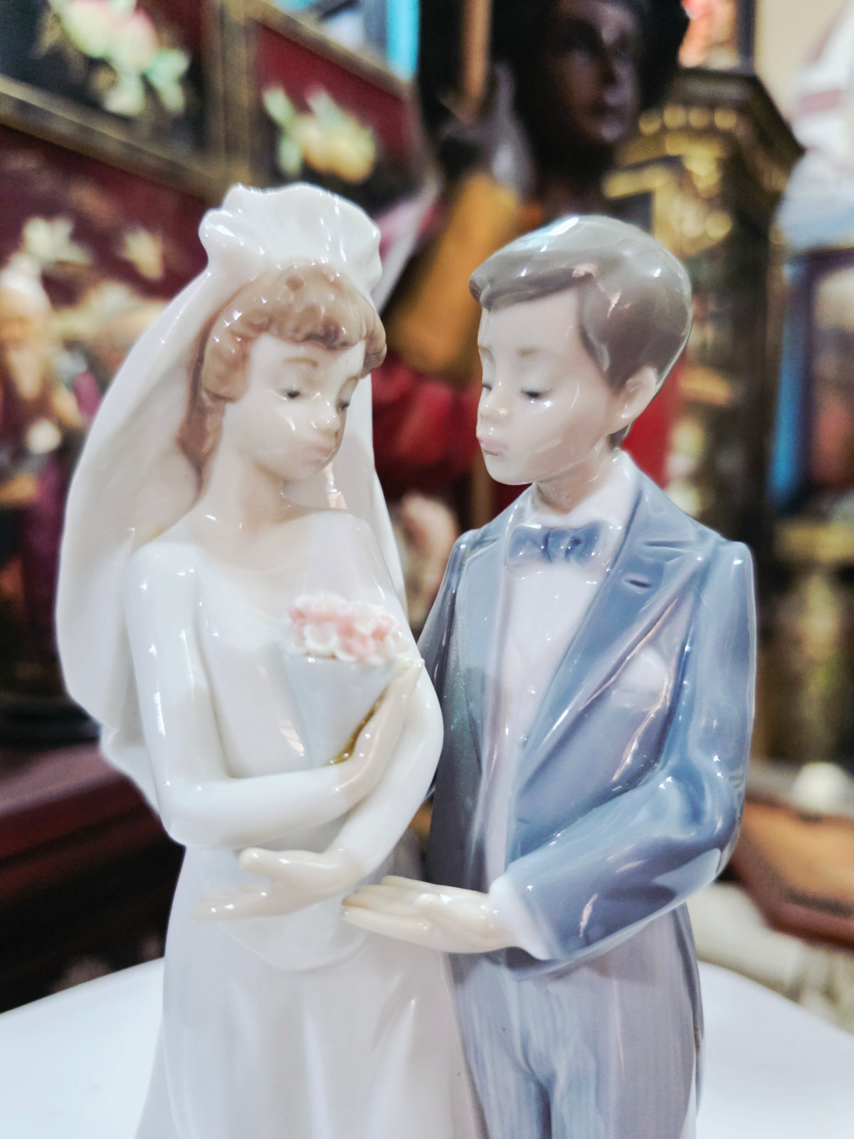 Lladró sculpture "Bride and Groom" #5885 ✨🏛️