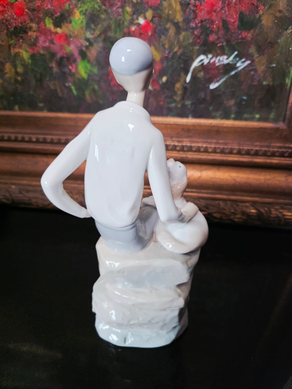 Nao by Lladro sculpture "Shepherd with Dog, Best Friend" ✨🏛️