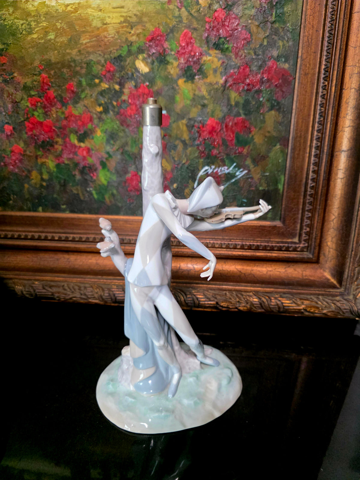 Lladro violinist sculpture #4527 ✨🏛️