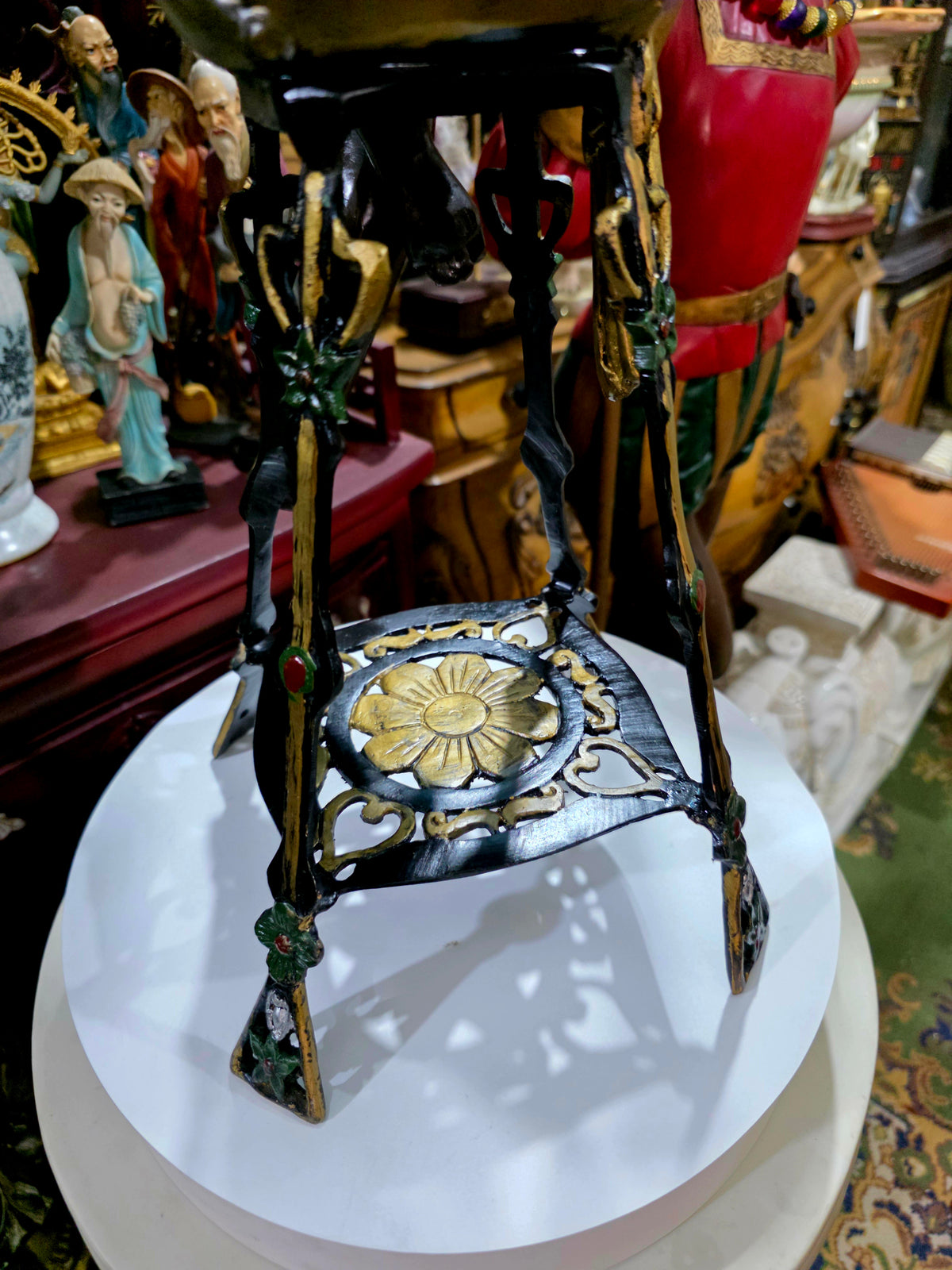 Par de Esculturas Art Deco en Bronce 🕊️🌿